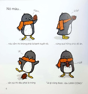 cánh cụt ngố và quả thông