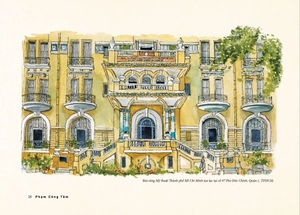 cảnh sắc phố thị sài gòn - chợ lớn (tranh & ký họa) (bìa cứng)