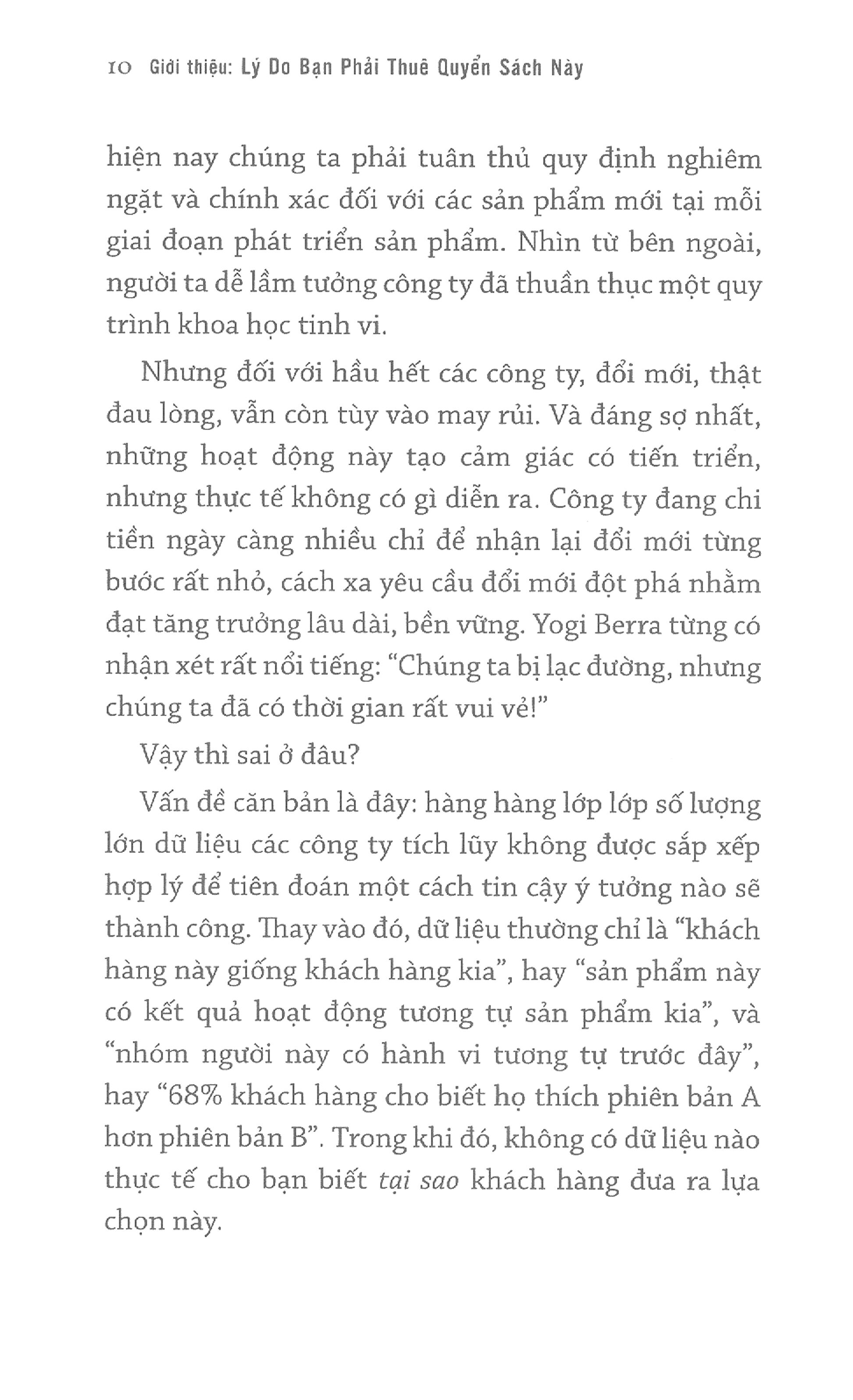 cạnh tranh không cần may mắn - câu chuyện về đổi mới và chọn lựa của khách hàng