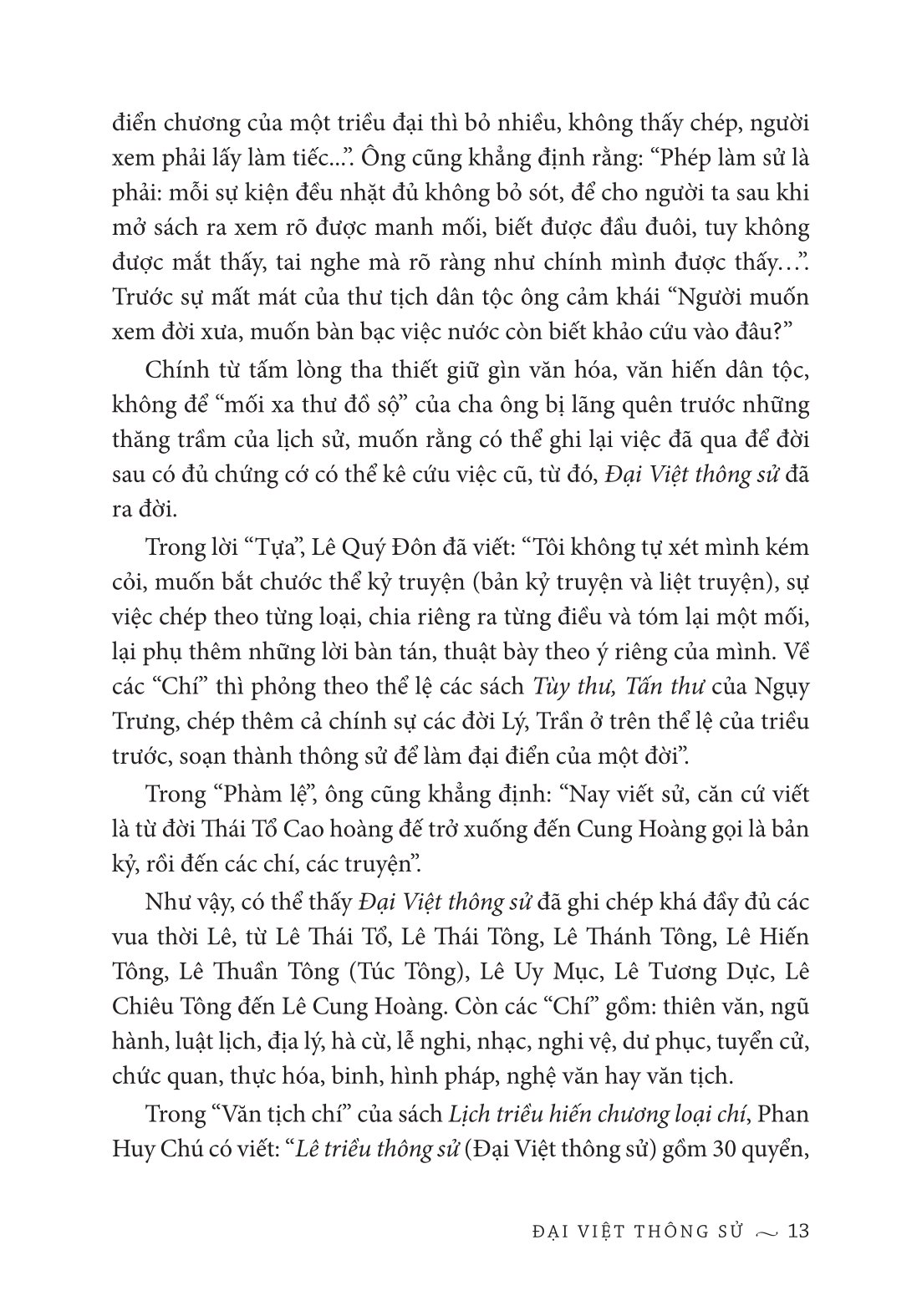 Cảo Thơm - Đại Việt Thông Sử - Bìa Cứng