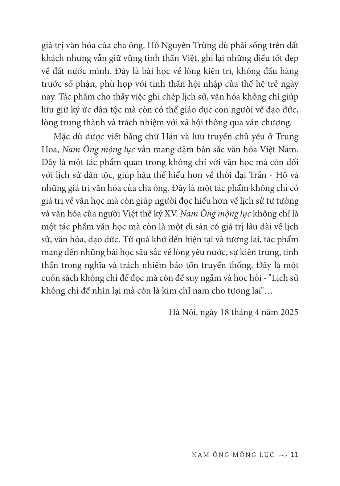 Cao Thom - Nam Ong Mong Luc - Bia Cung