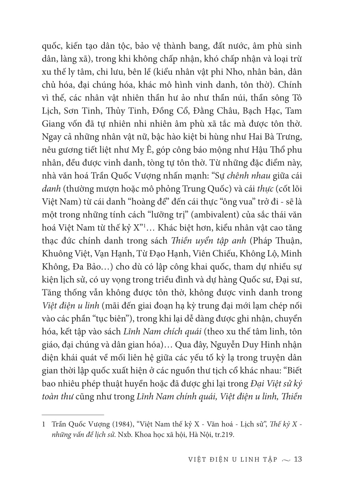 Cảo Thơm - Việt Điện U Linh Tập - Bìa Cứng