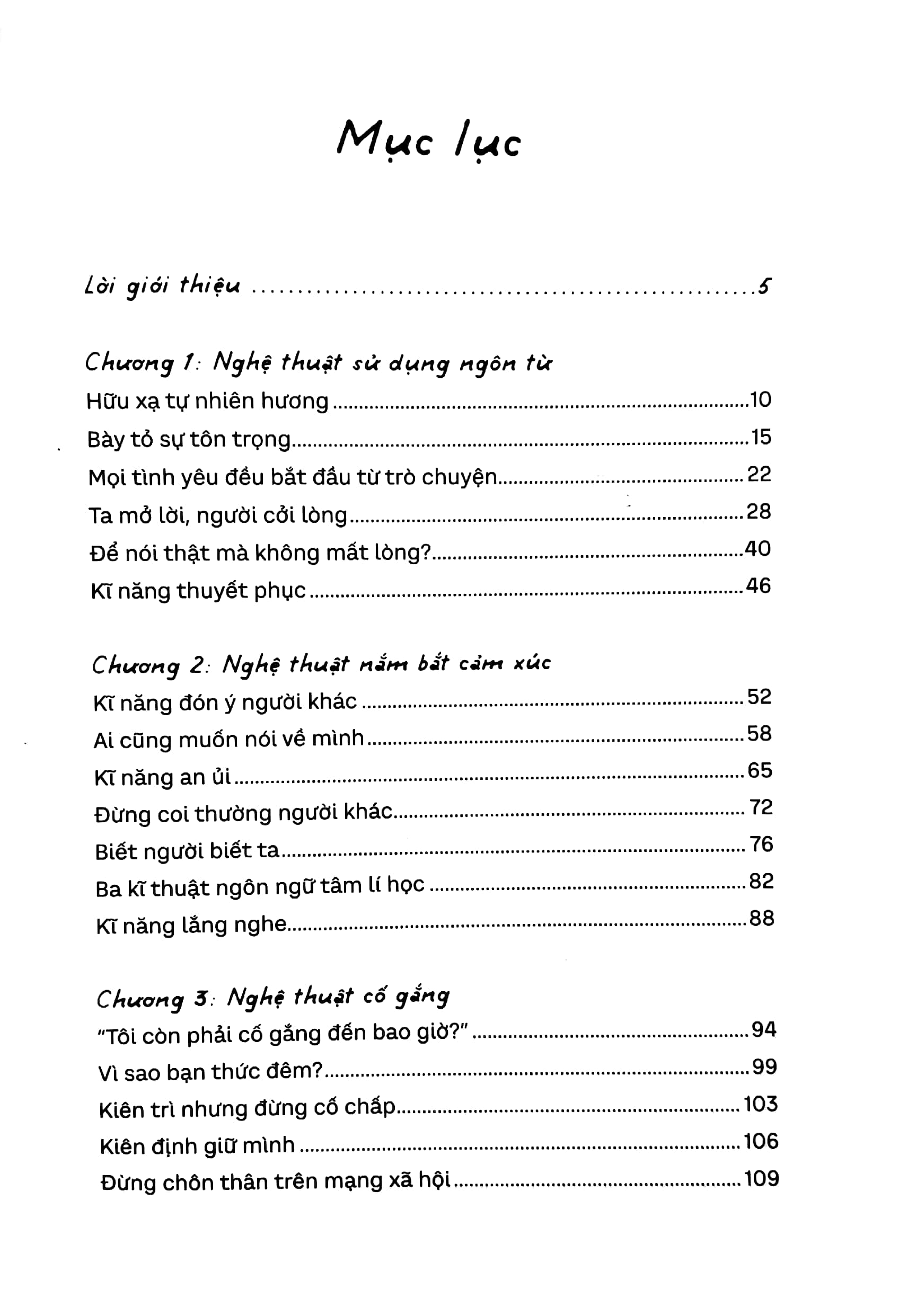 cao thủ eq - ta mở lời, người cởi lòng