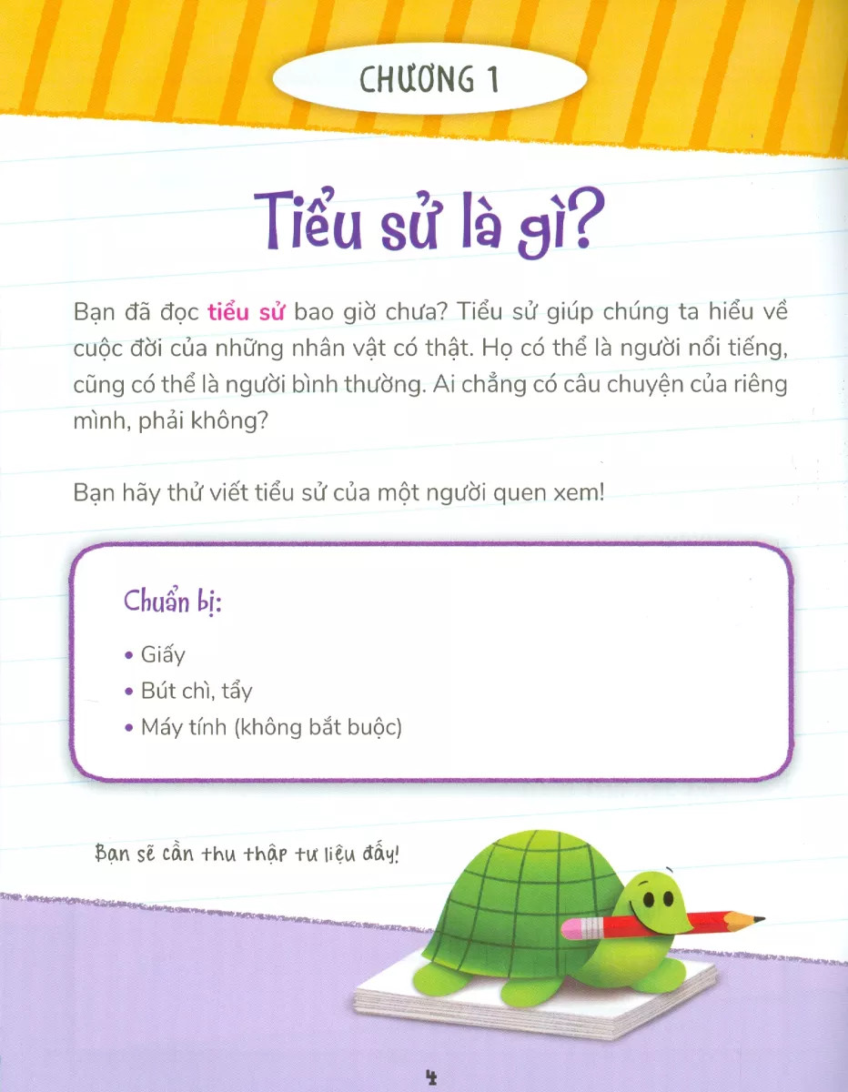 cao thủ viết lách - múa bút viết tiểu sử