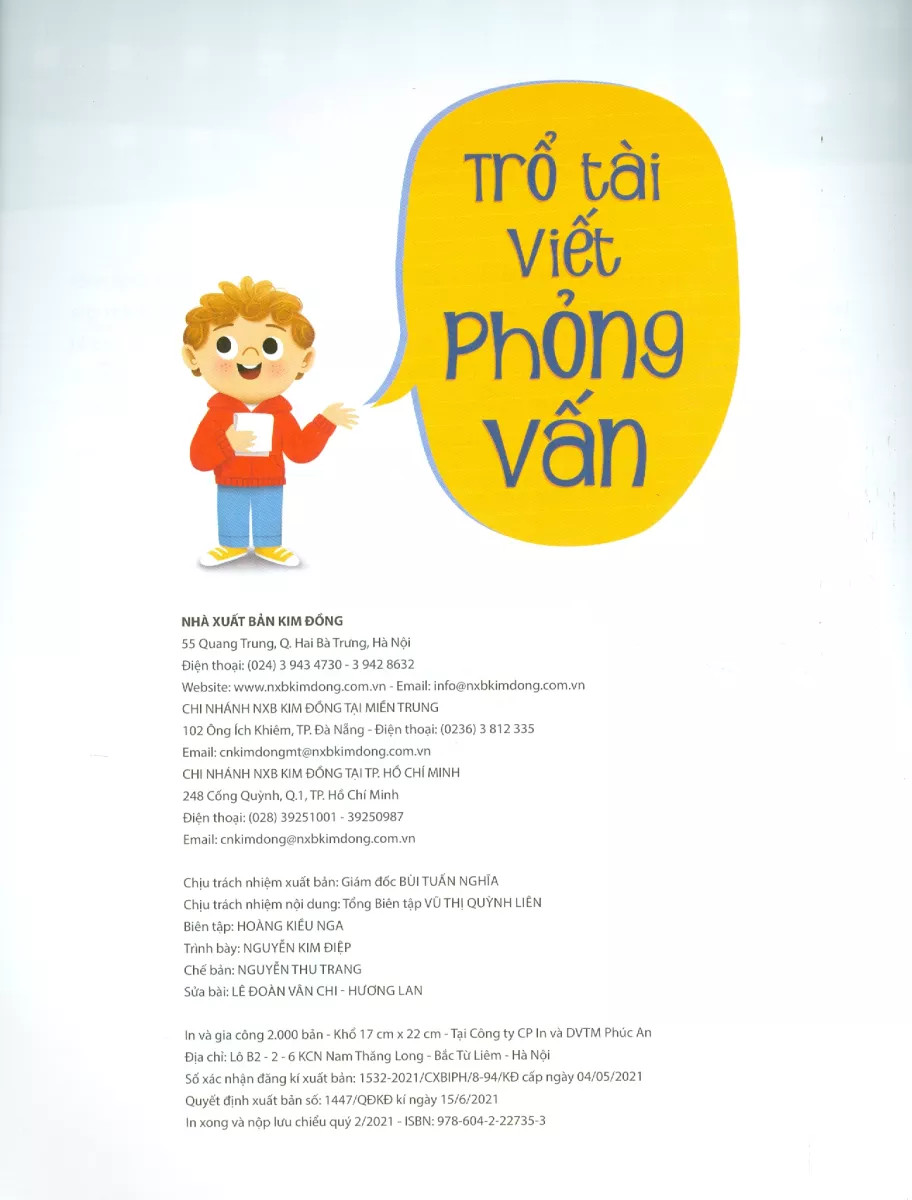 cao thủ viết lách - trổ tài viết phỏng vấn