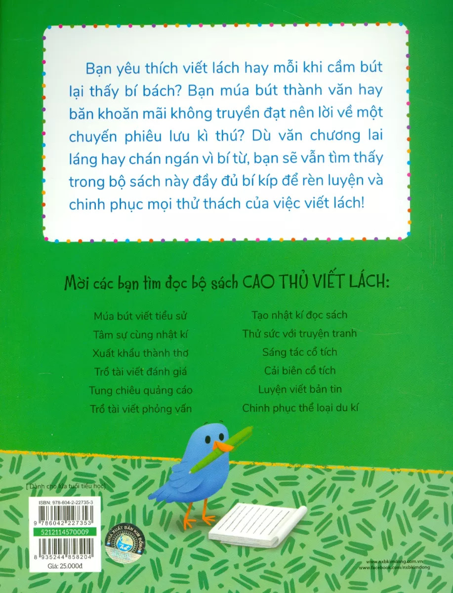 cao thủ viết lách - trổ tài viết phỏng vấn