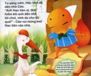 cáo và hạc tiên