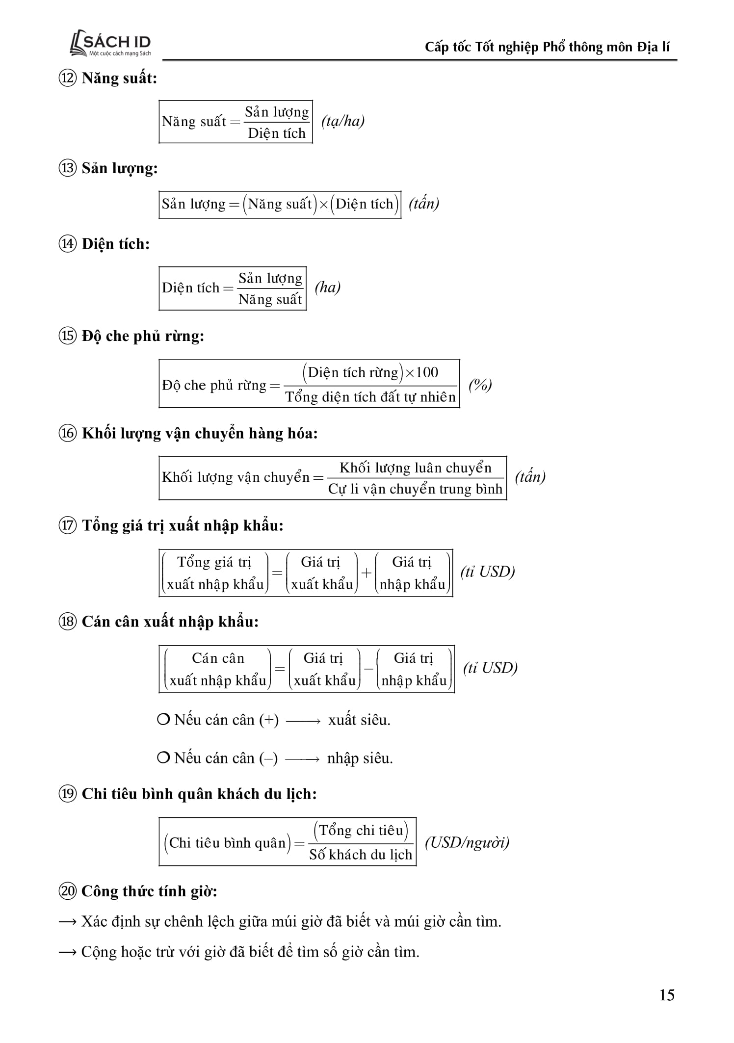 Cap Toc Tot Nghiep Pho Thong - Mon Dia Li