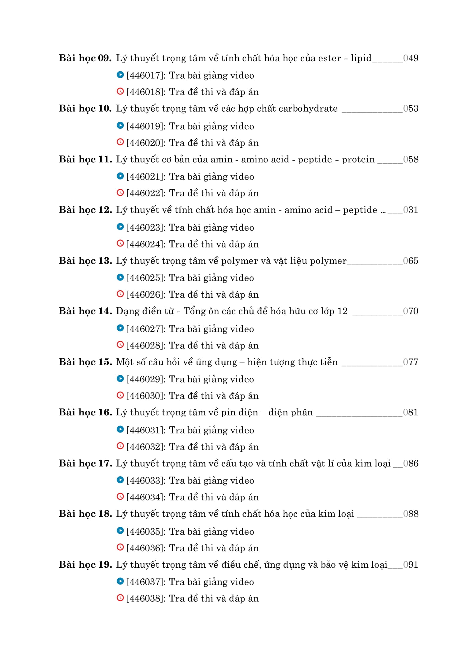 Cap Toc Tot Nghiep Pho Thong - Mon Hoa Hoc