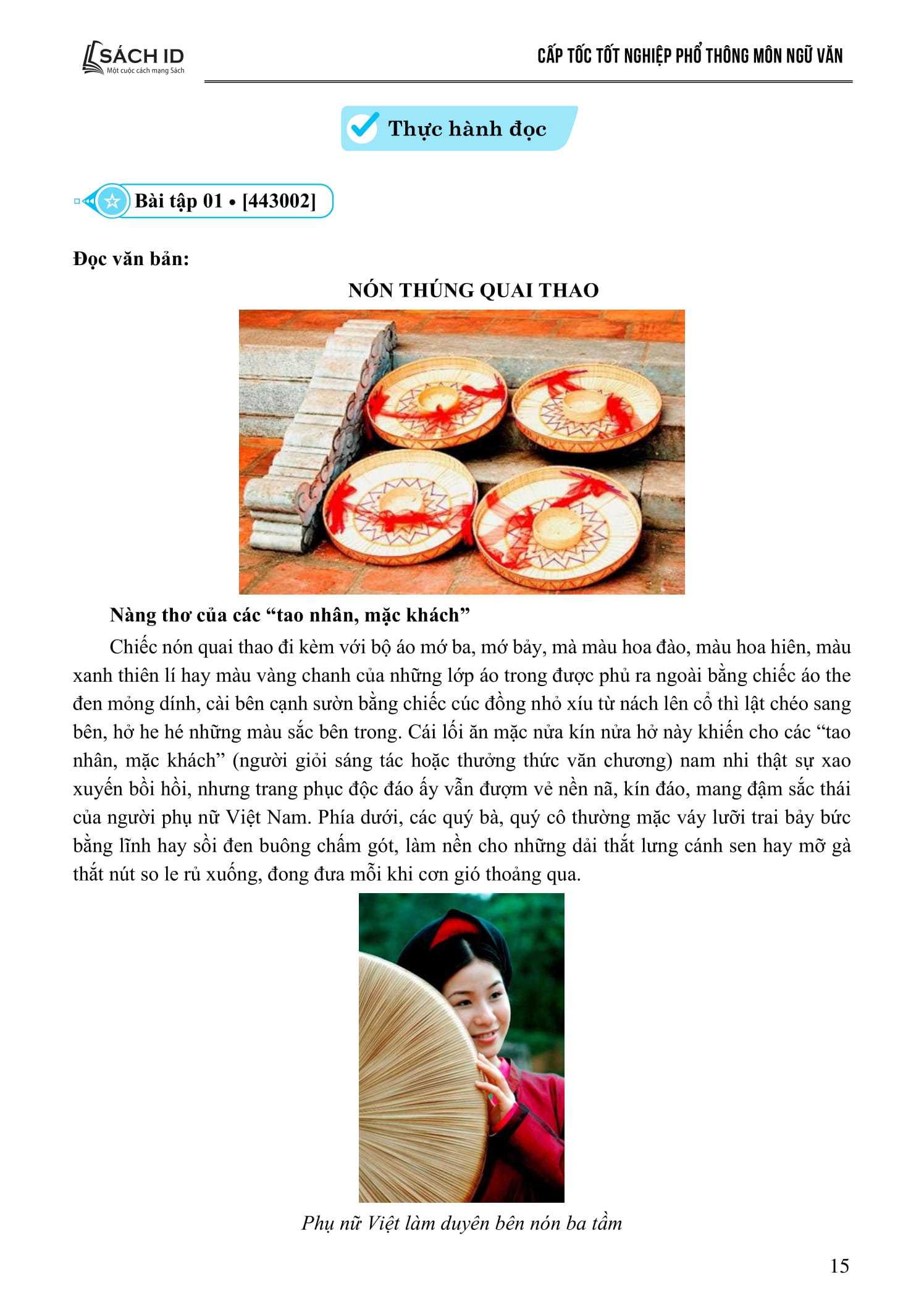 Cap Toc Tot Nghiep Pho Thong - Mon Ngu Van