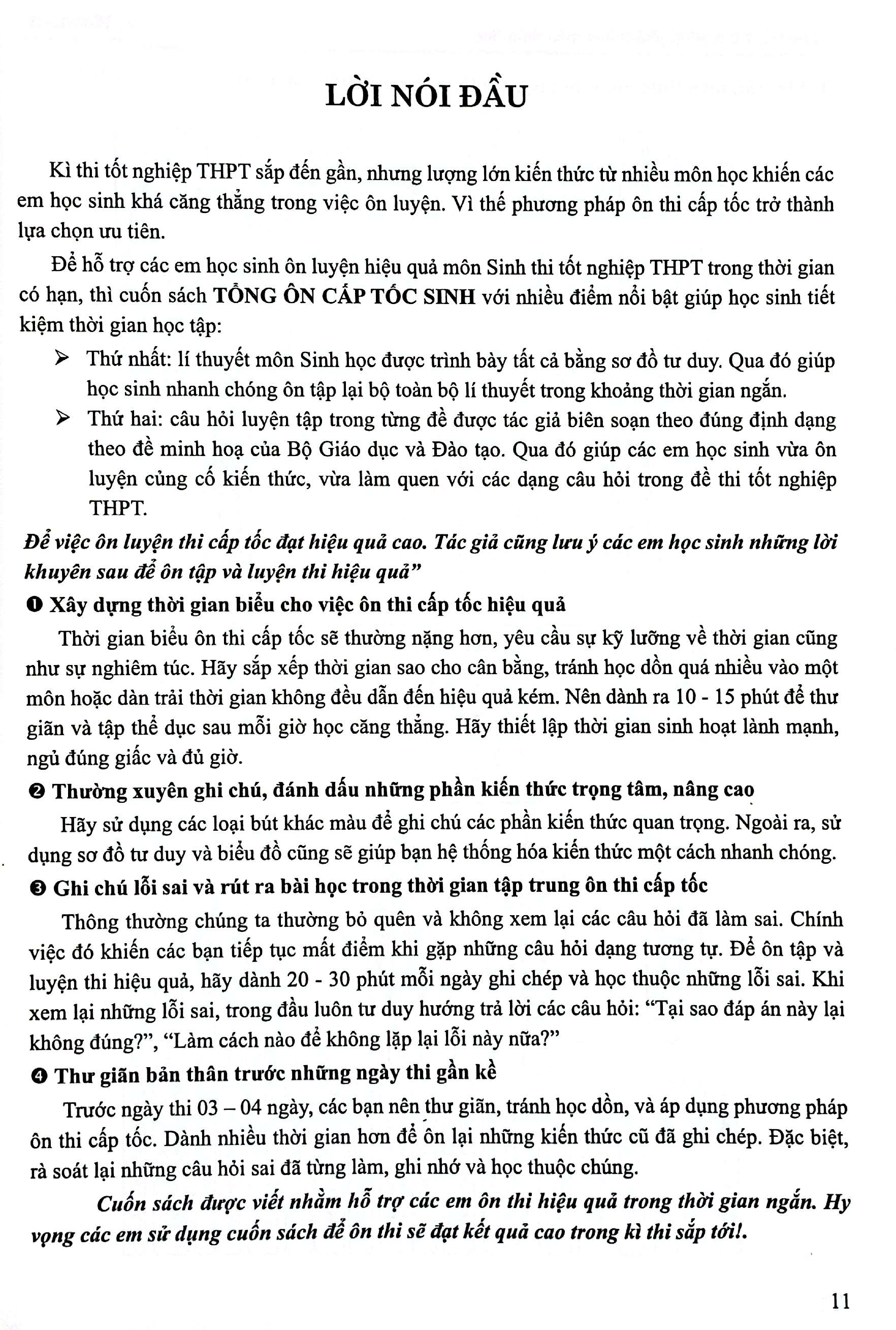 cấp tốc tốt nghiệp phổ thông - môn sinh học
