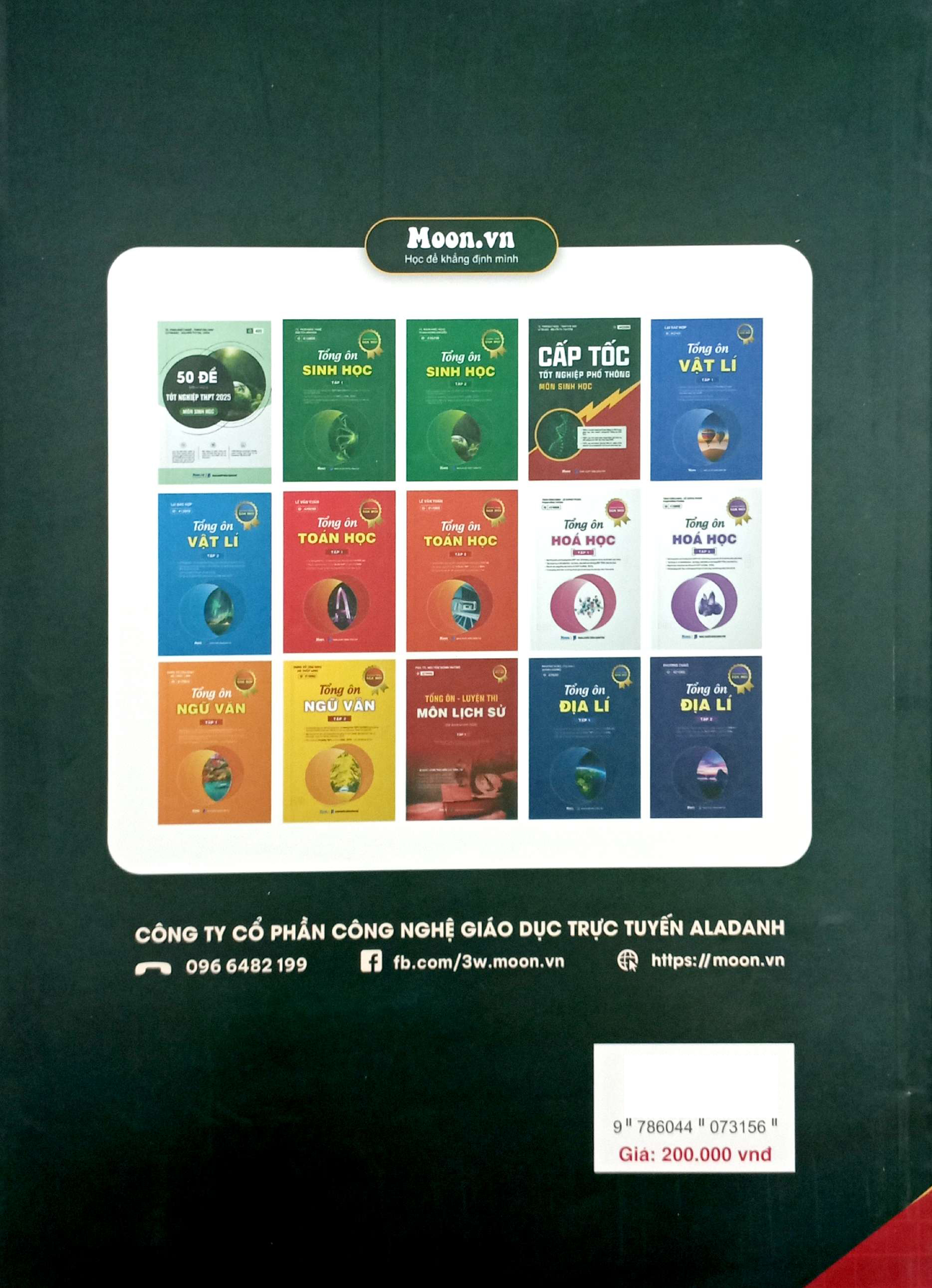 cấp tốc tốt nghiệp phổ thông - môn sinh học