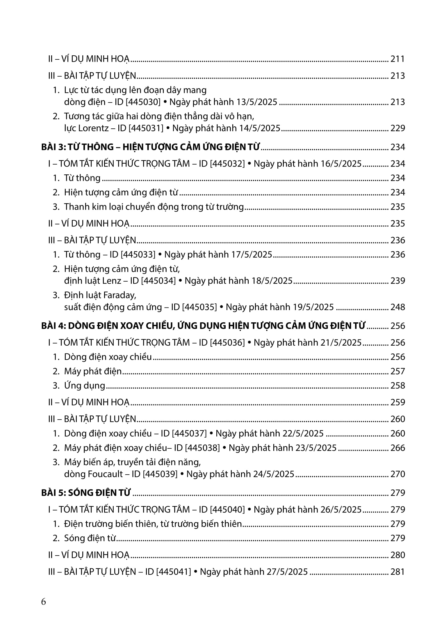 Cap Toc Tot Nghiep Pho Thong - Mon Vat Li