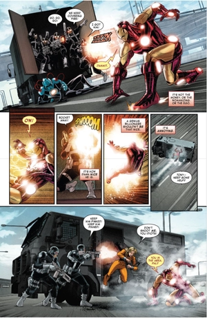 captain america/ iron man: the armor & the shield