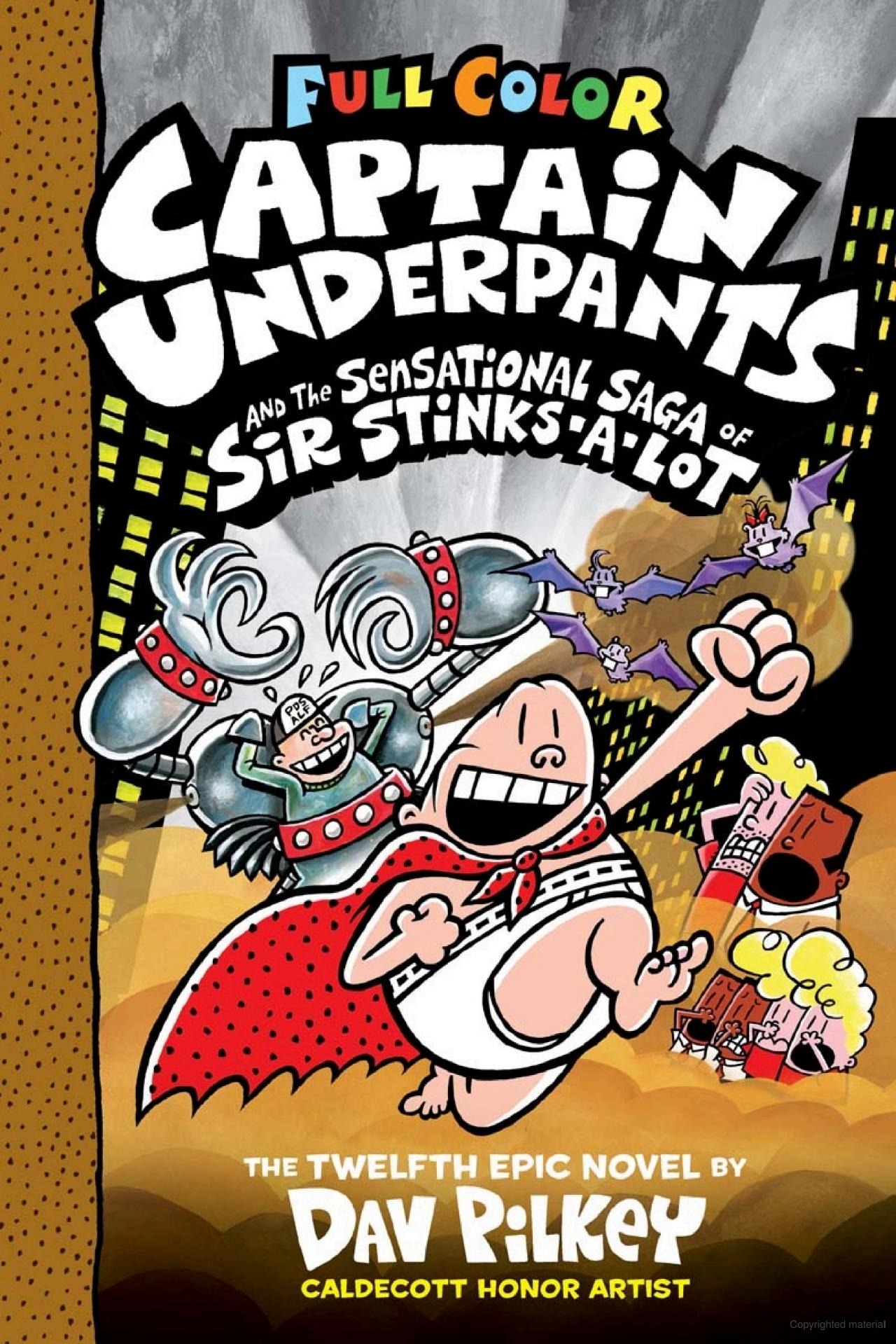 captain underpants 12 - the sensational saga of sir stinks-a-lot