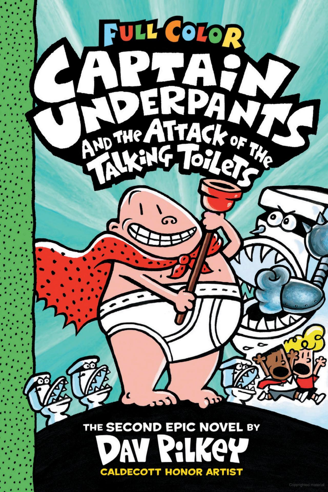 captain underpants 2 - attack of the talking toilets