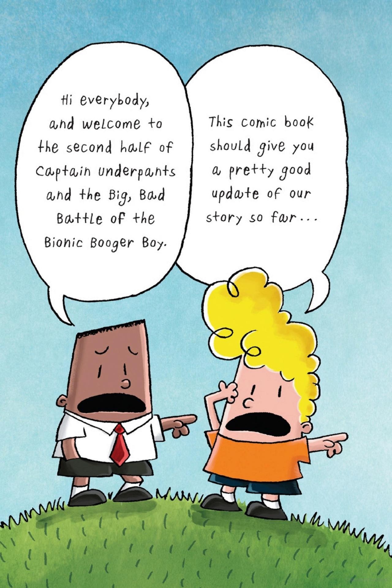 captain underpants 7 - big, bad battle of the bionic booger boy part 2