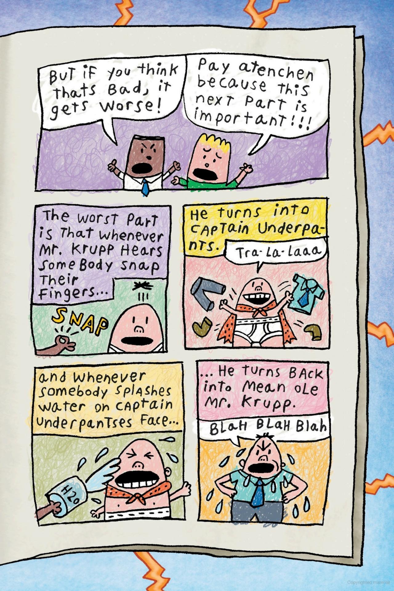 captain underpants 8 - preposterous plight of the purple potty people