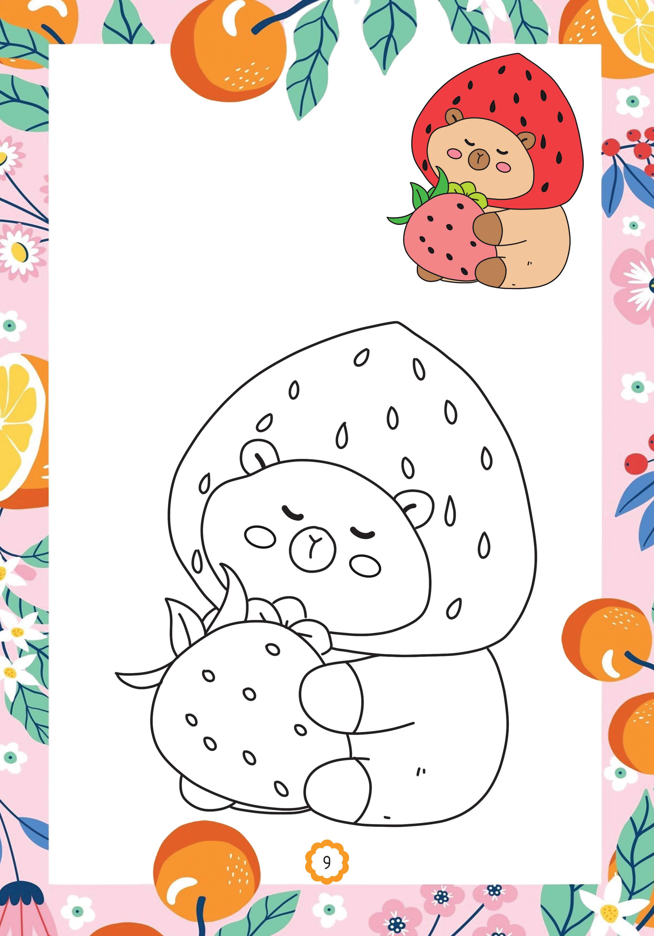 capy thích hoa quả