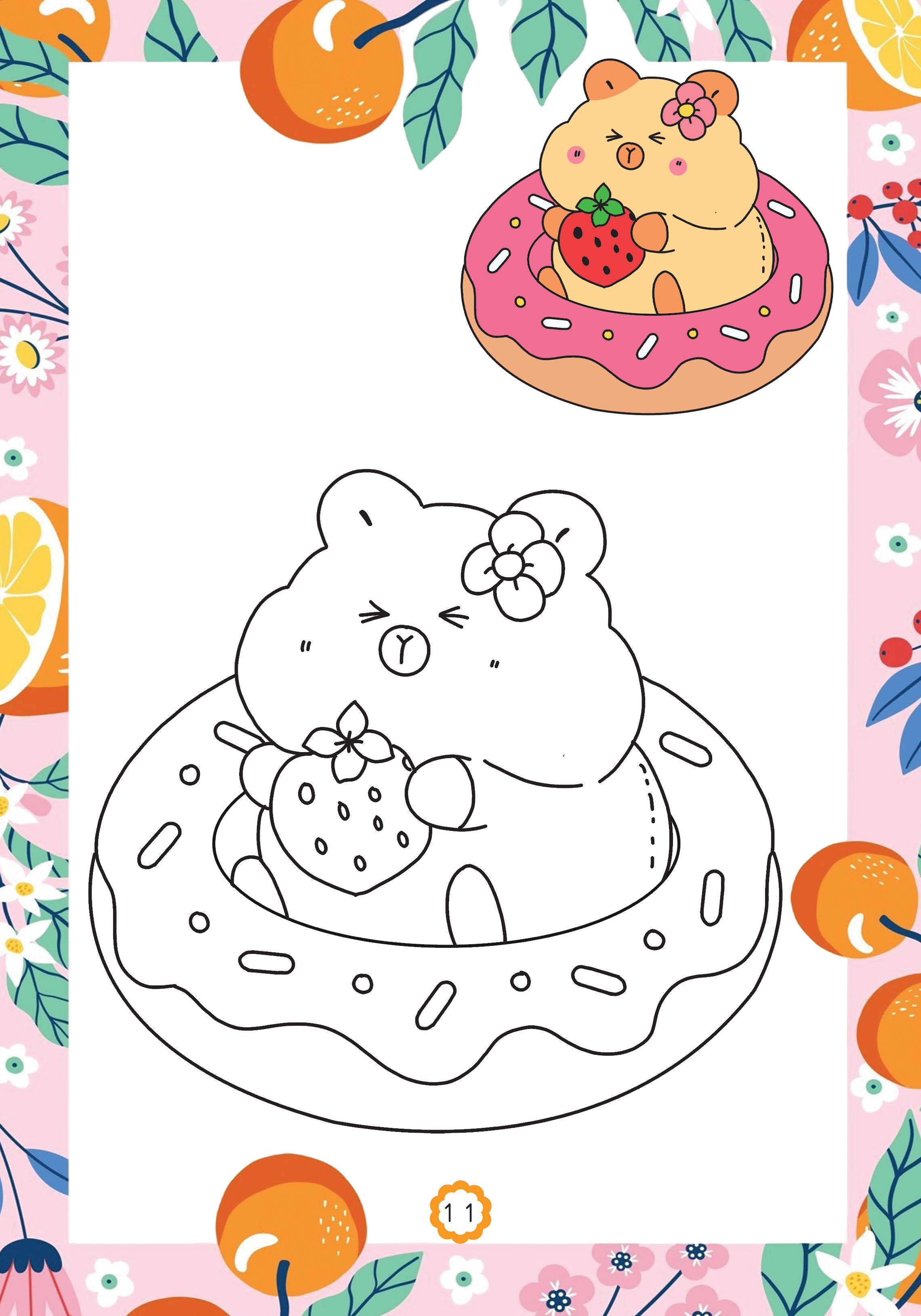 capy thích hoa quả