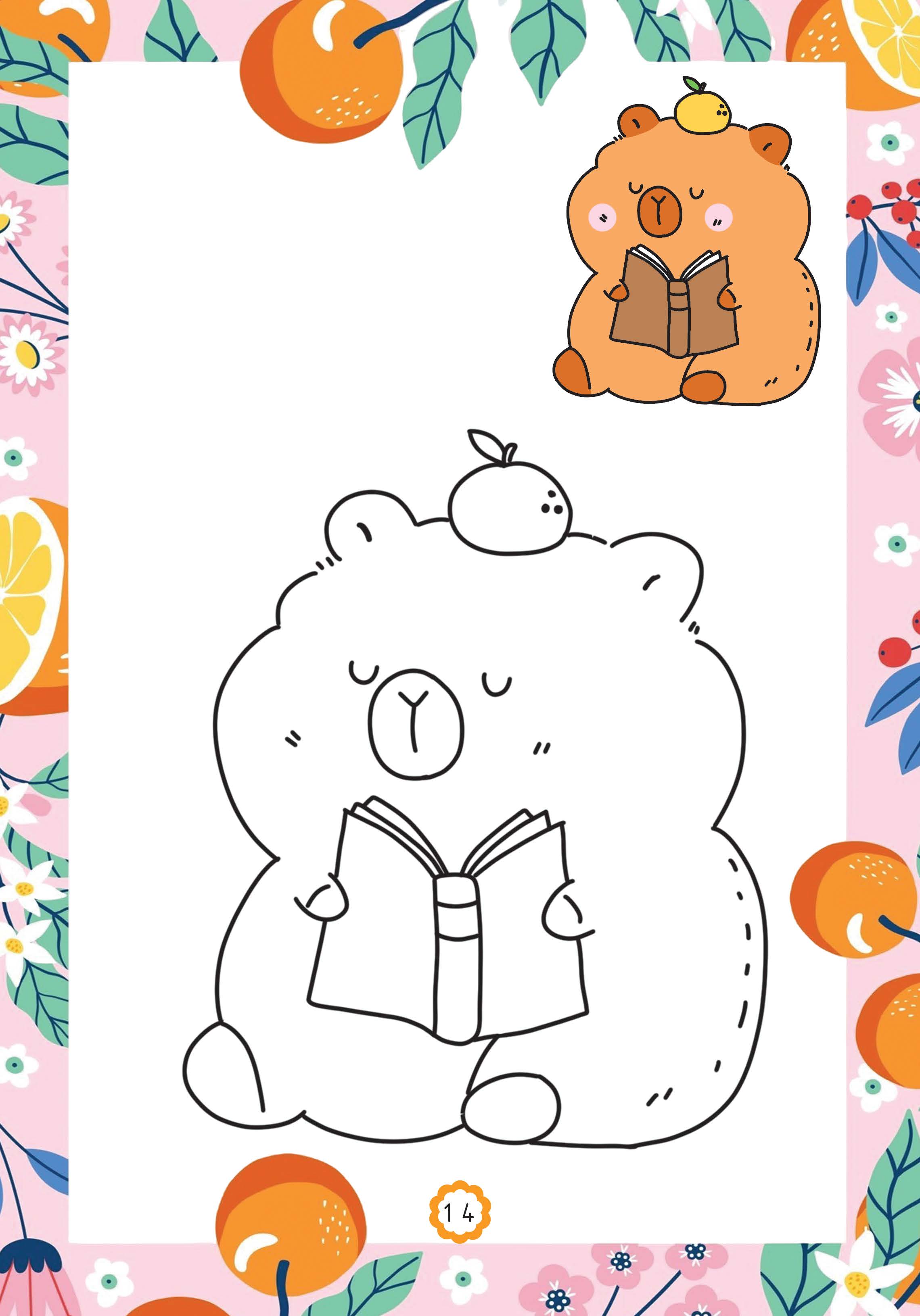 capy thích hoa quả