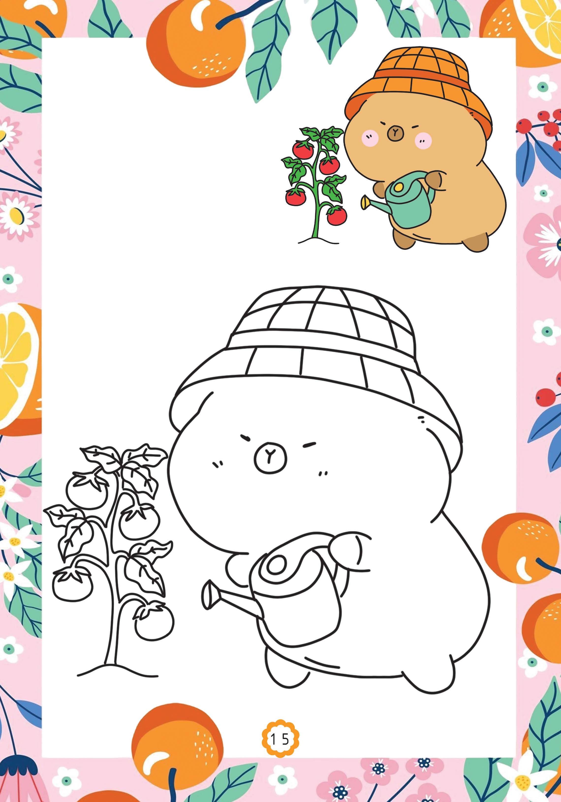 capy thích hoa quả