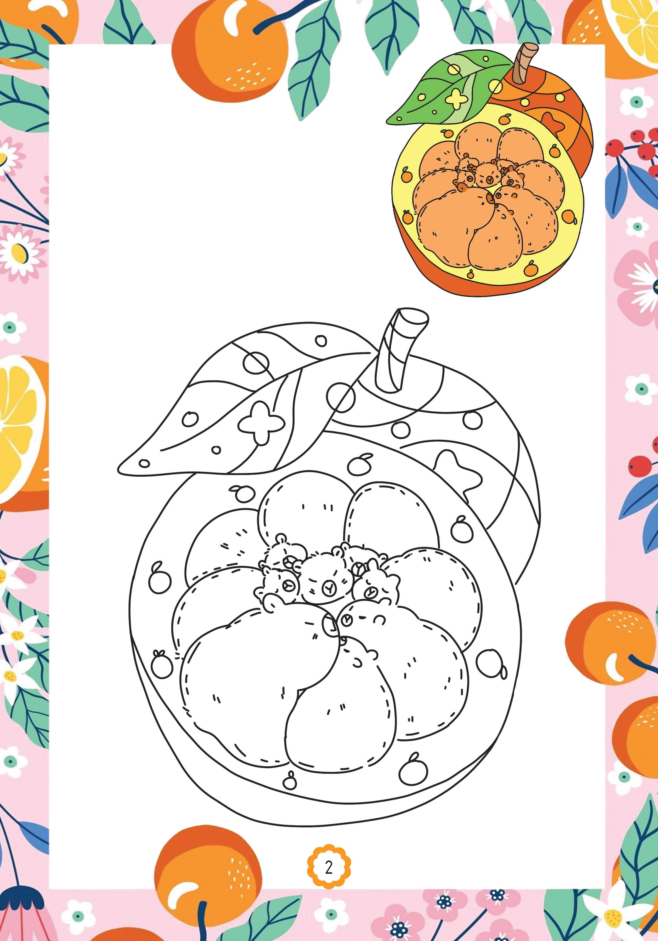 capy thích hoa quả