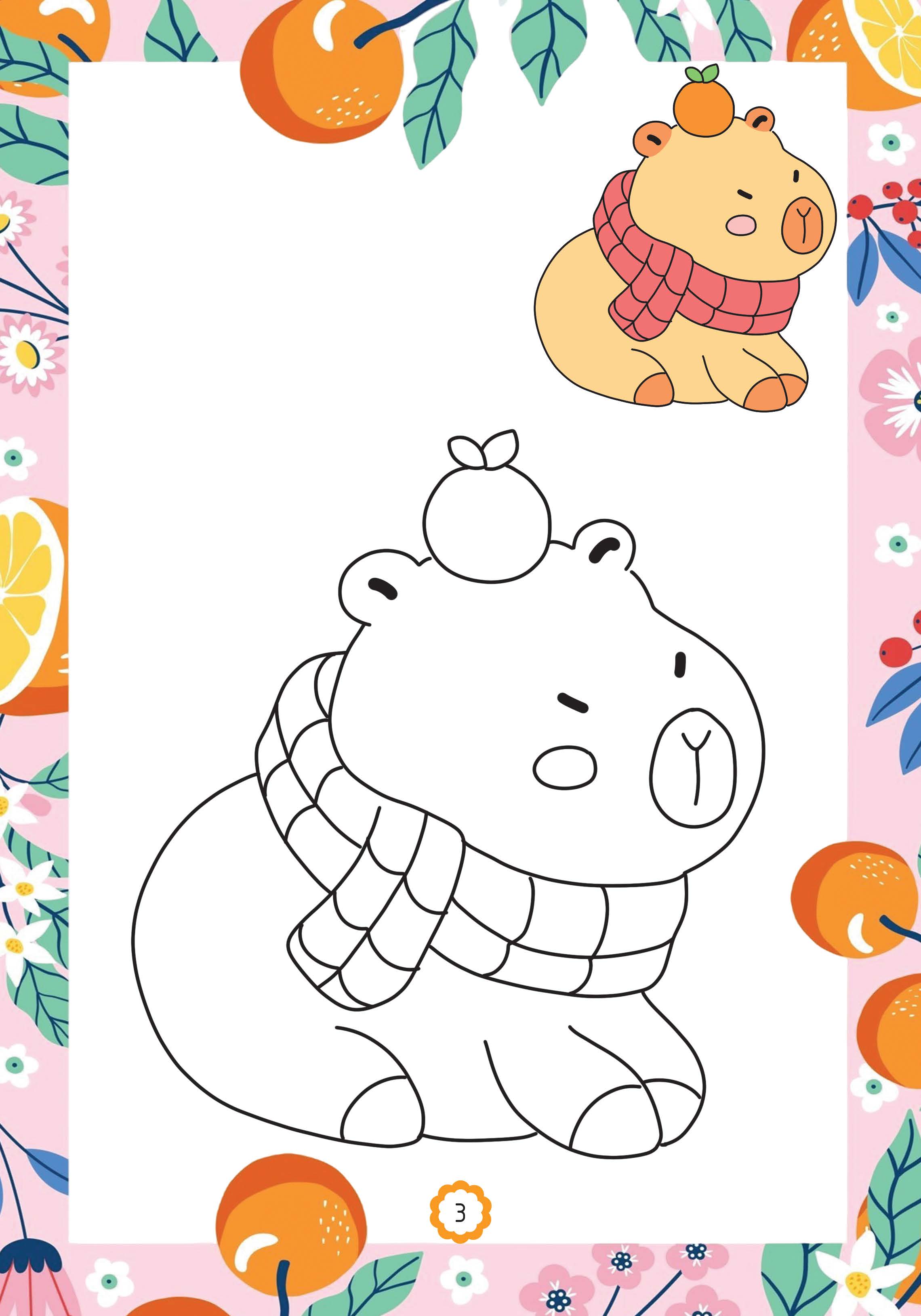 capy thích hoa quả