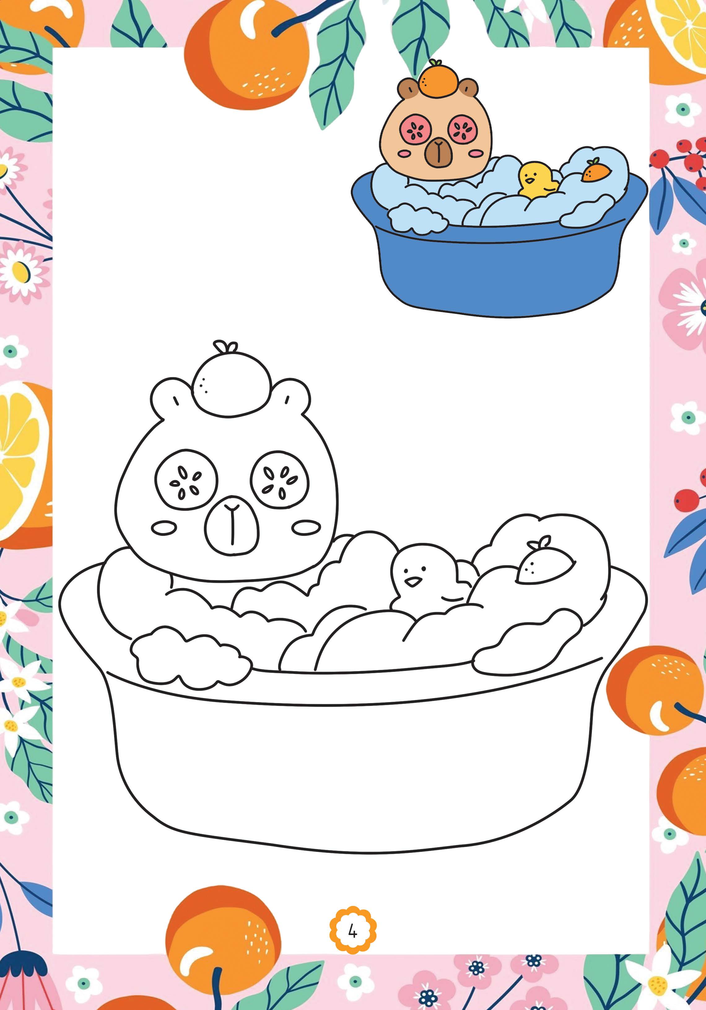 capy thích hoa quả