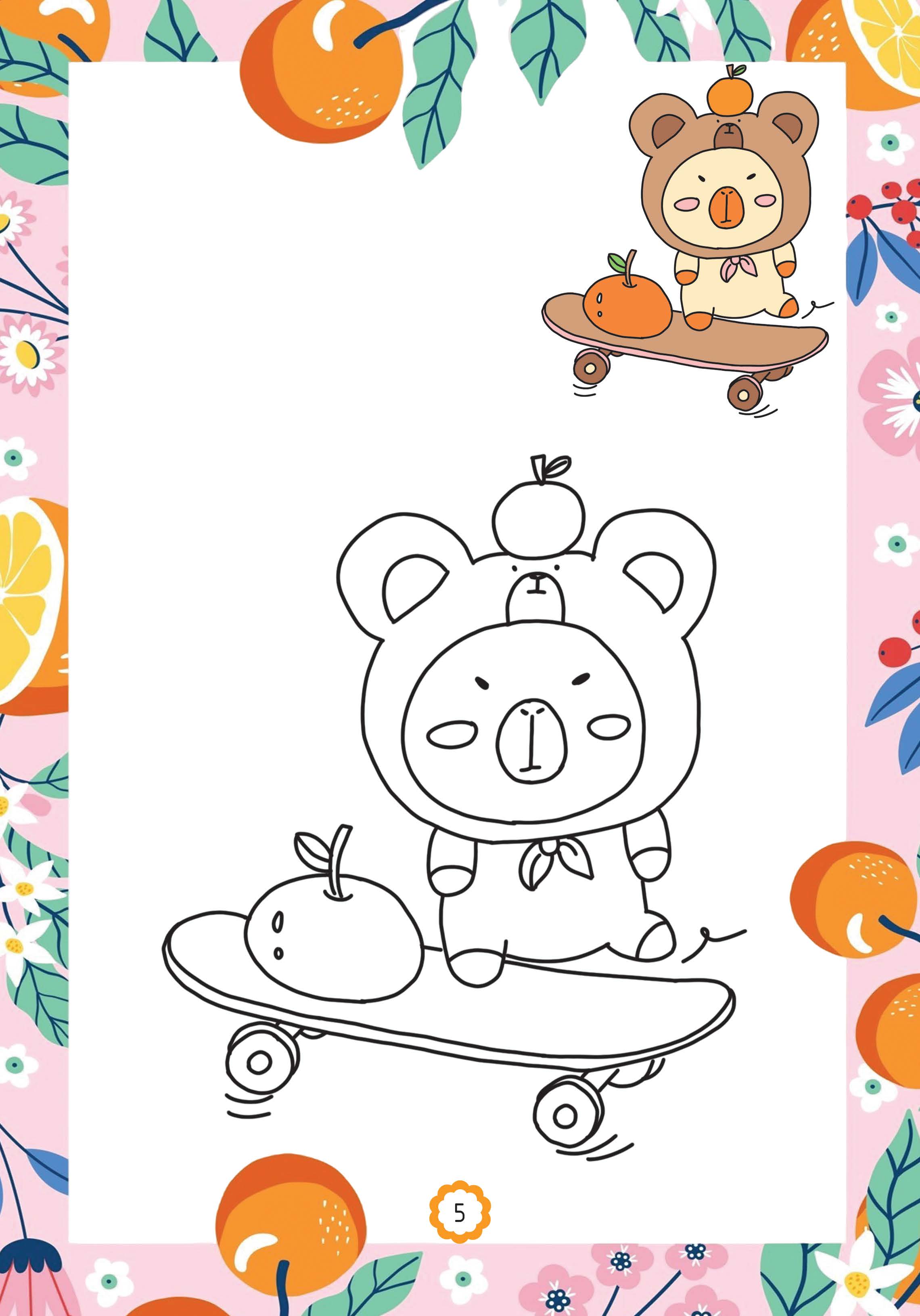 capy thích hoa quả