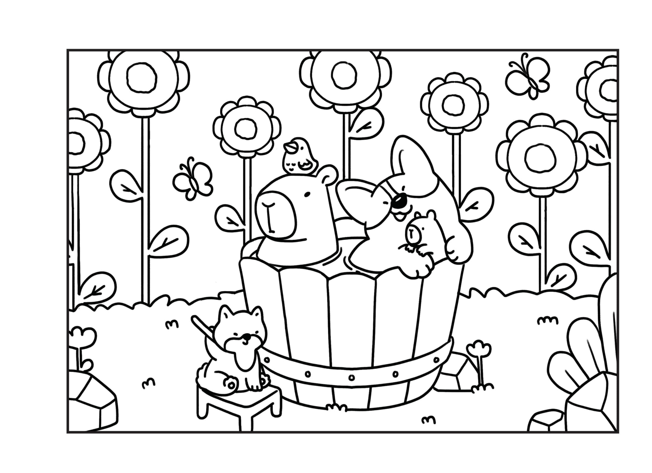 capy và những người bạn