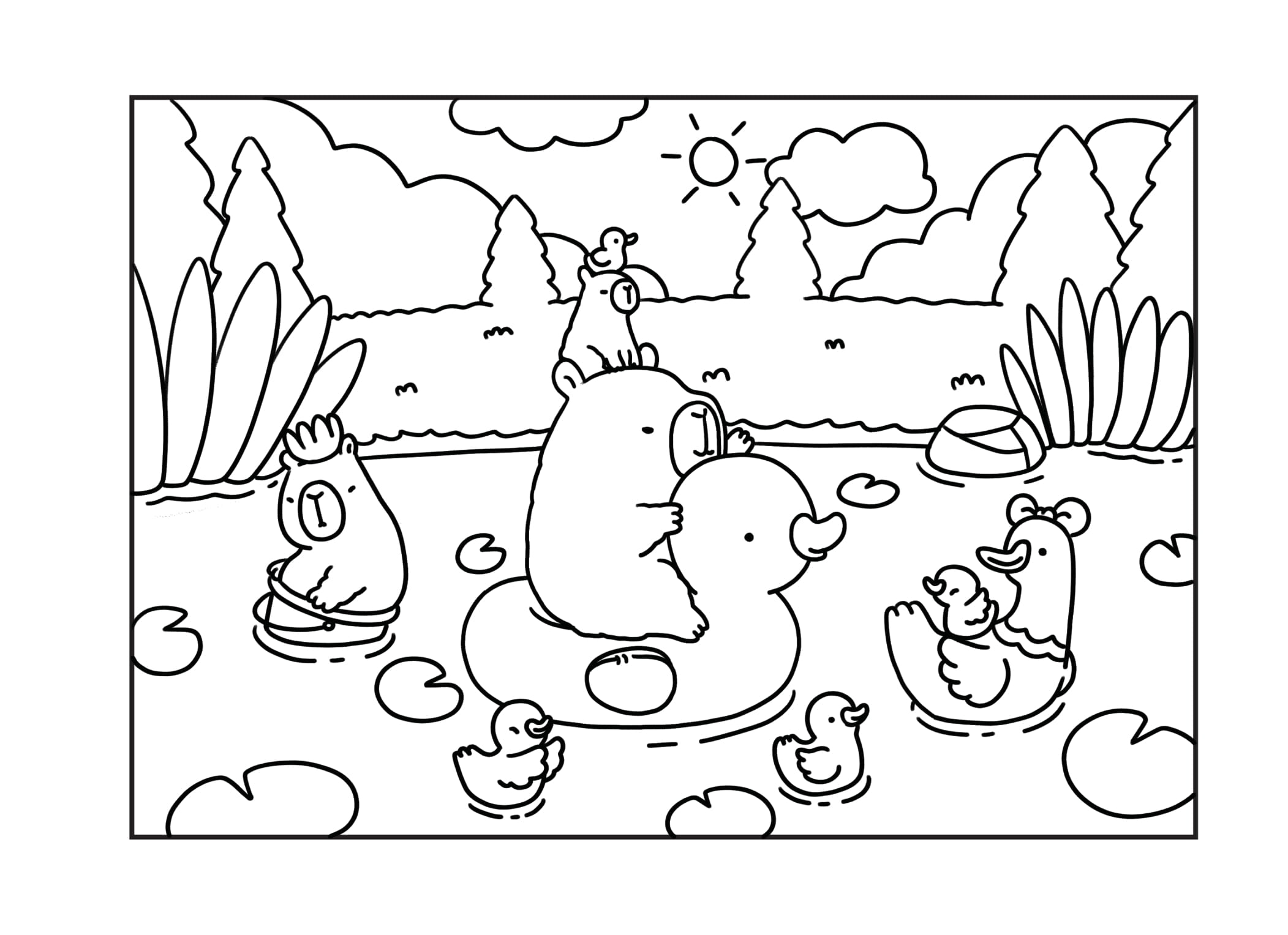 capy và những người bạn