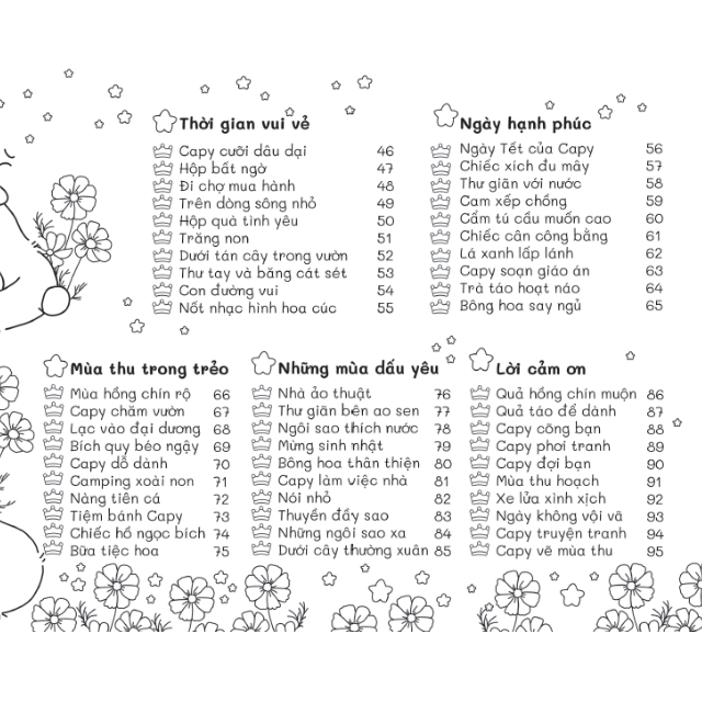 capybara happy every day - hạnh phúc mỗi ngày