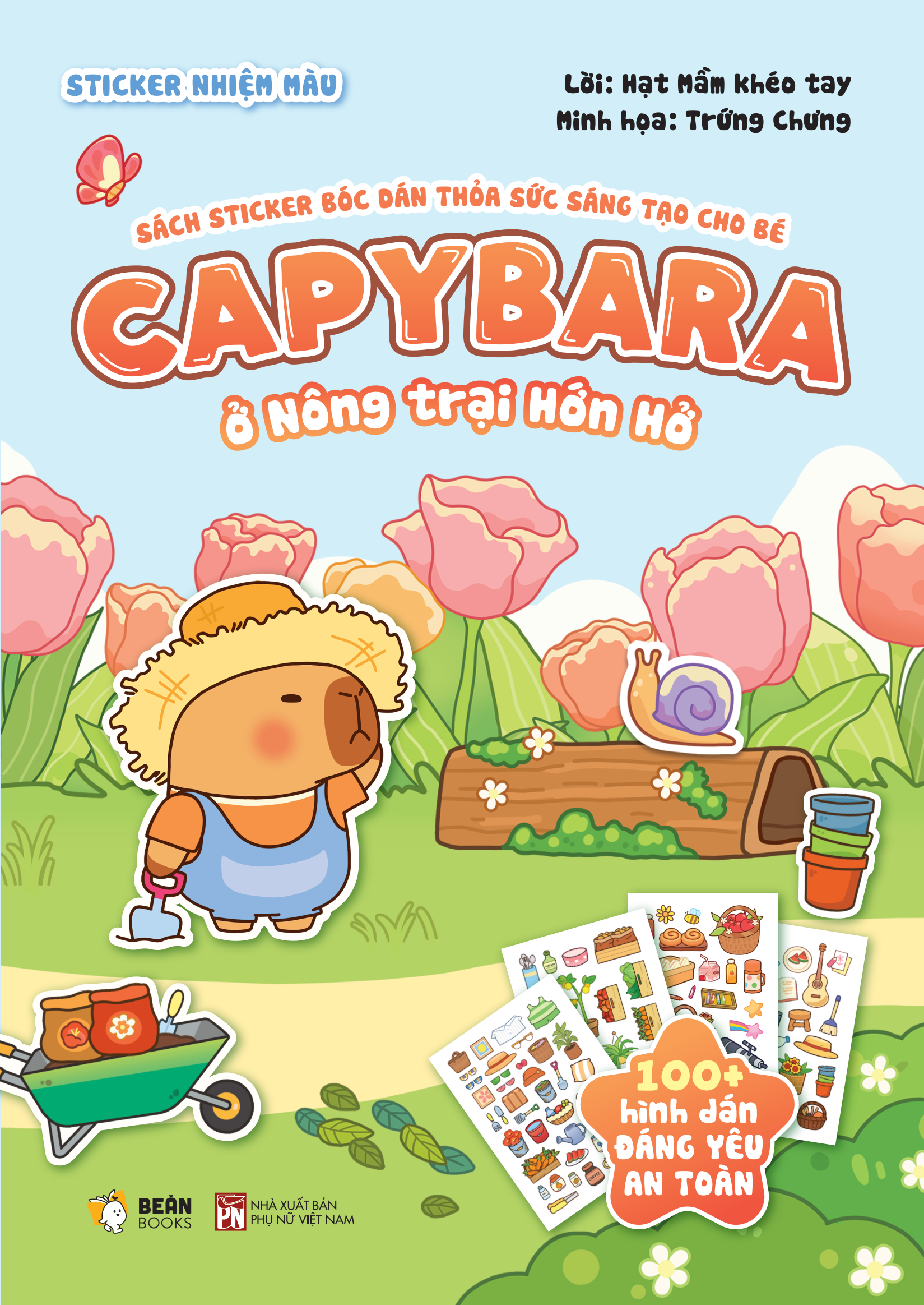 Capybara o nong trai Hon Ho