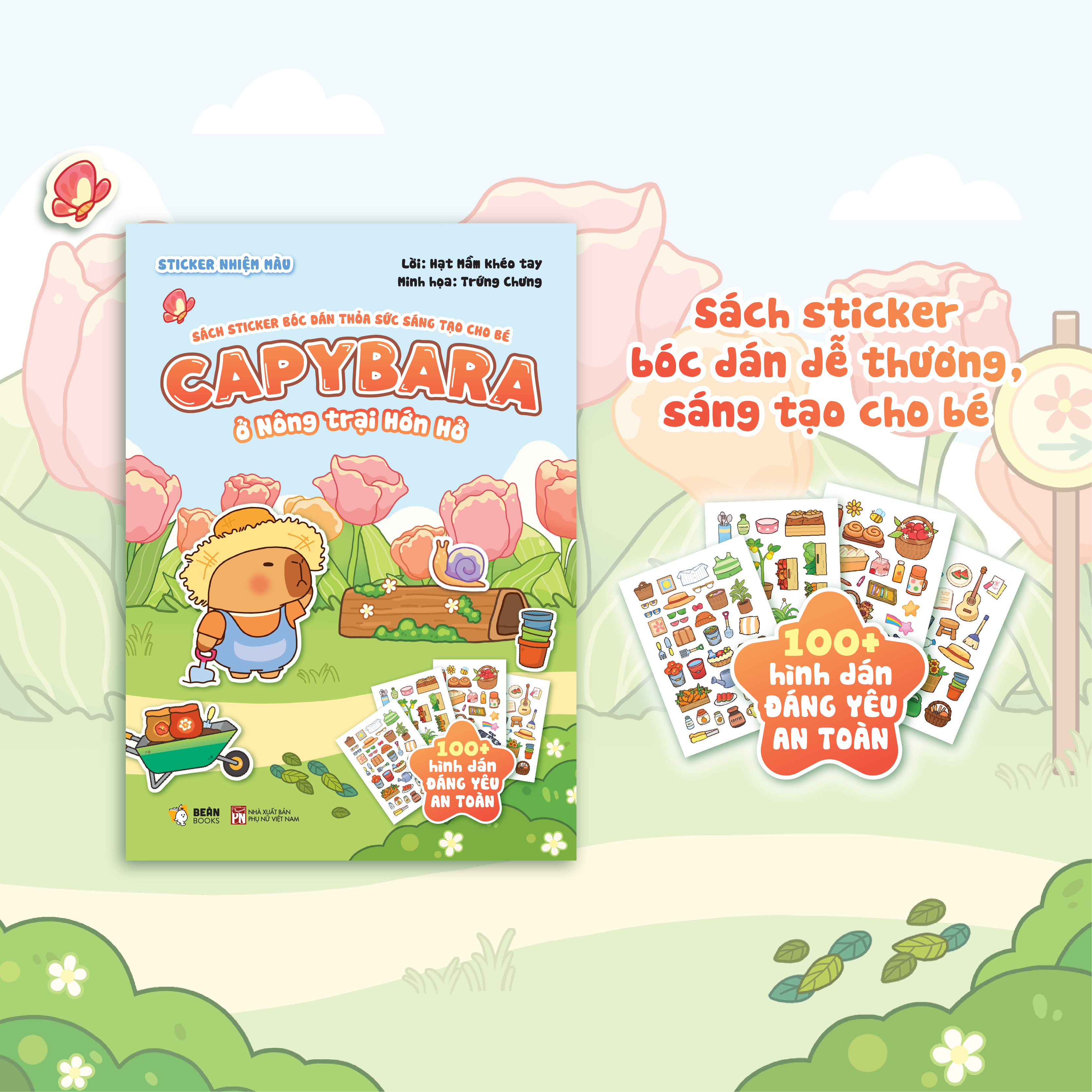 Capybara o nong trai Hon Ho