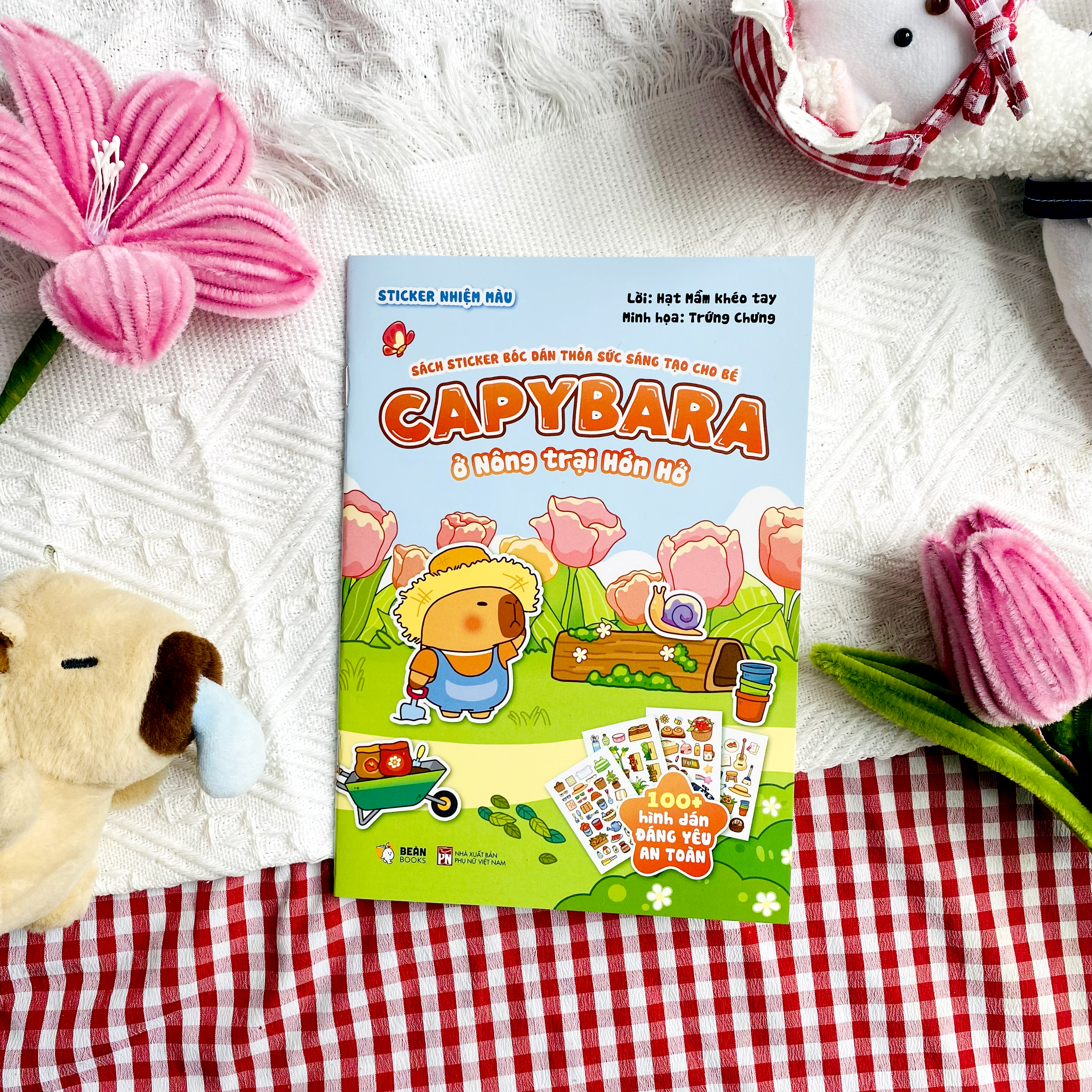 Capybara o nong trai Hon Ho