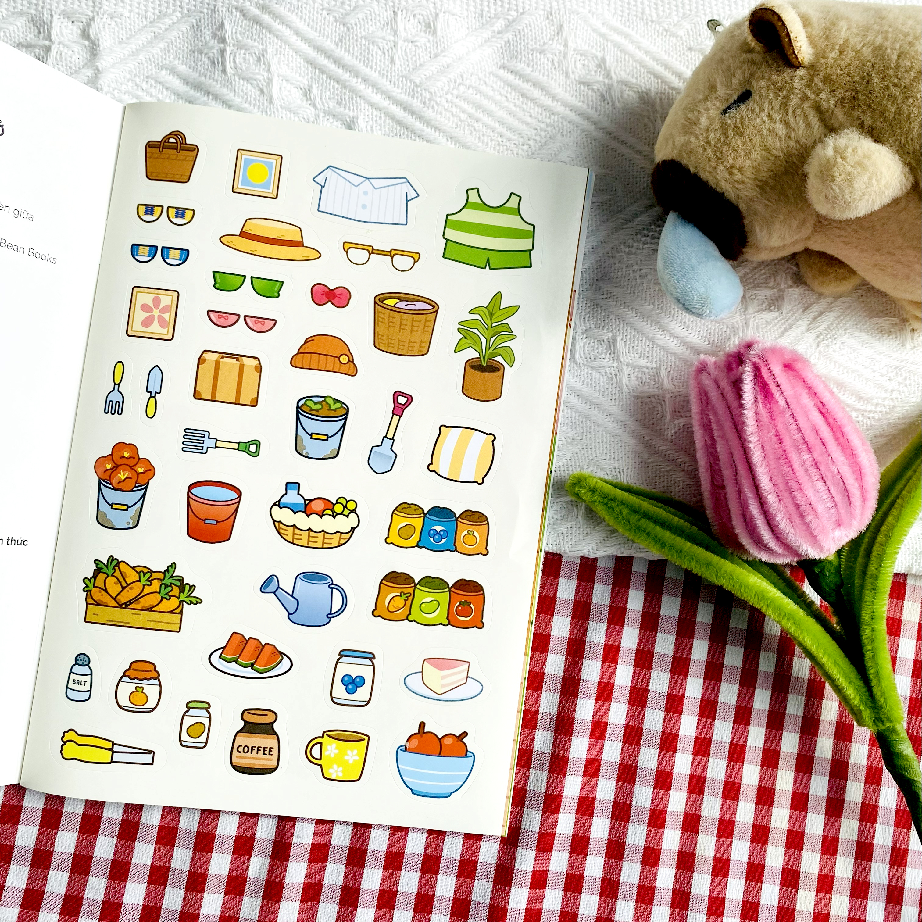 Capybara o nong trai Hon Ho