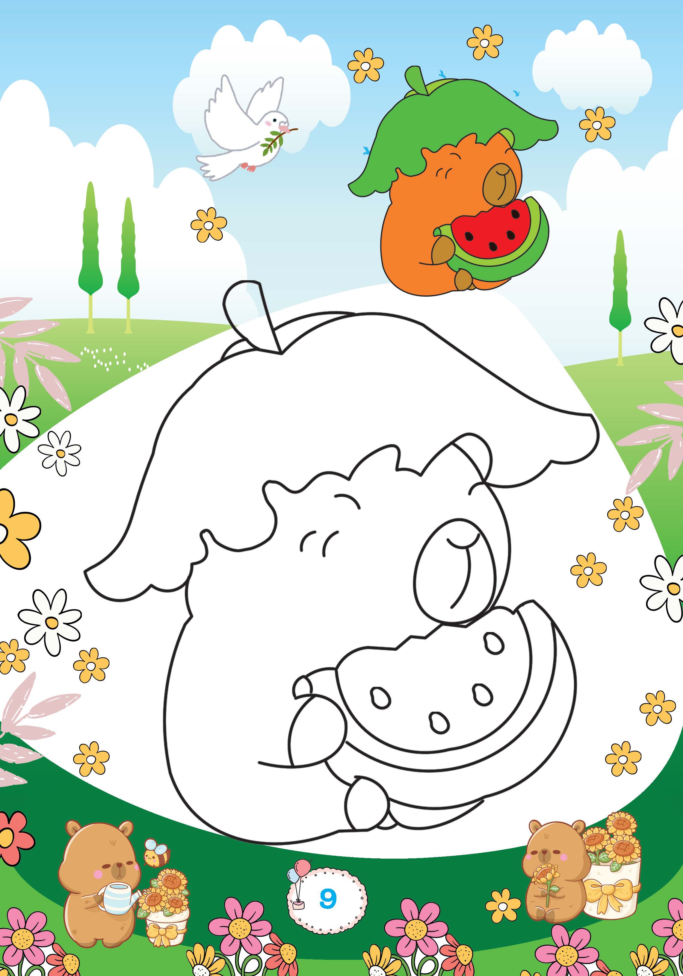 capybara thân thiện