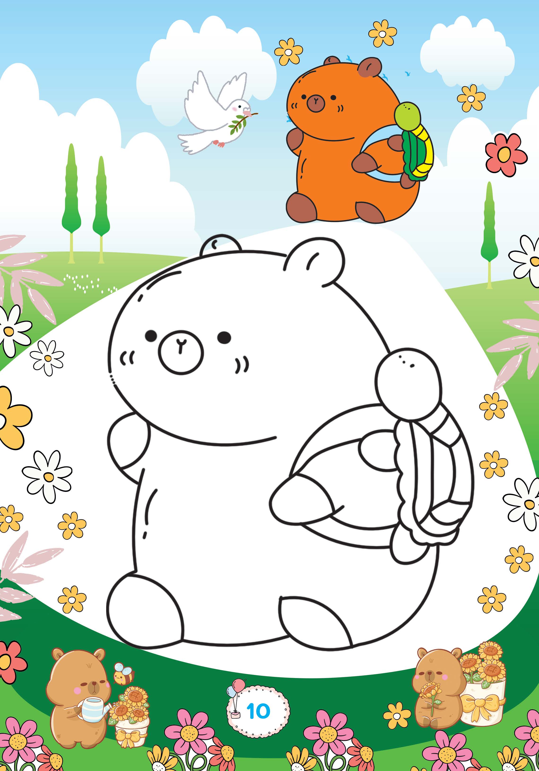 capybara thân thiện