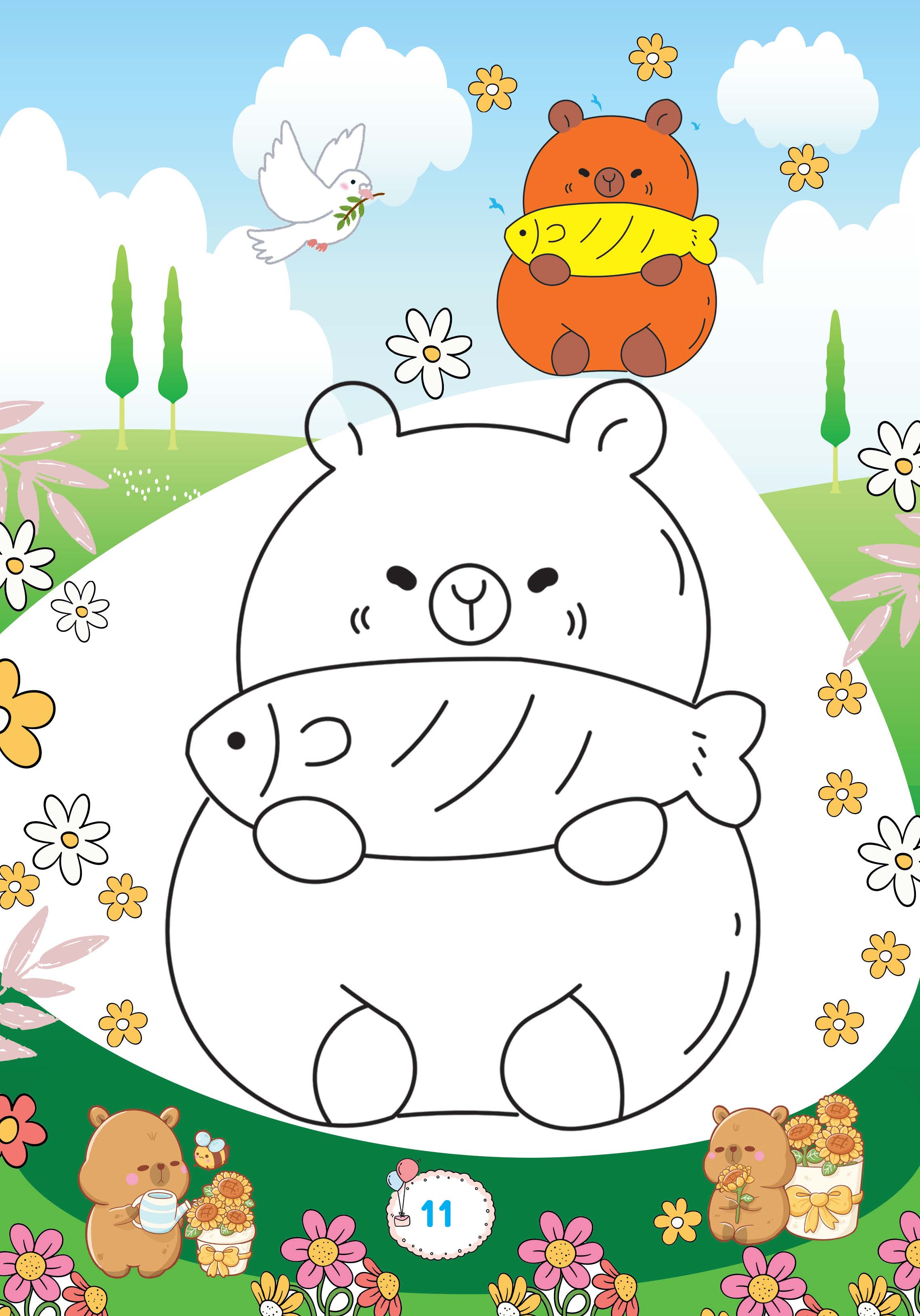 capybara thân thiện