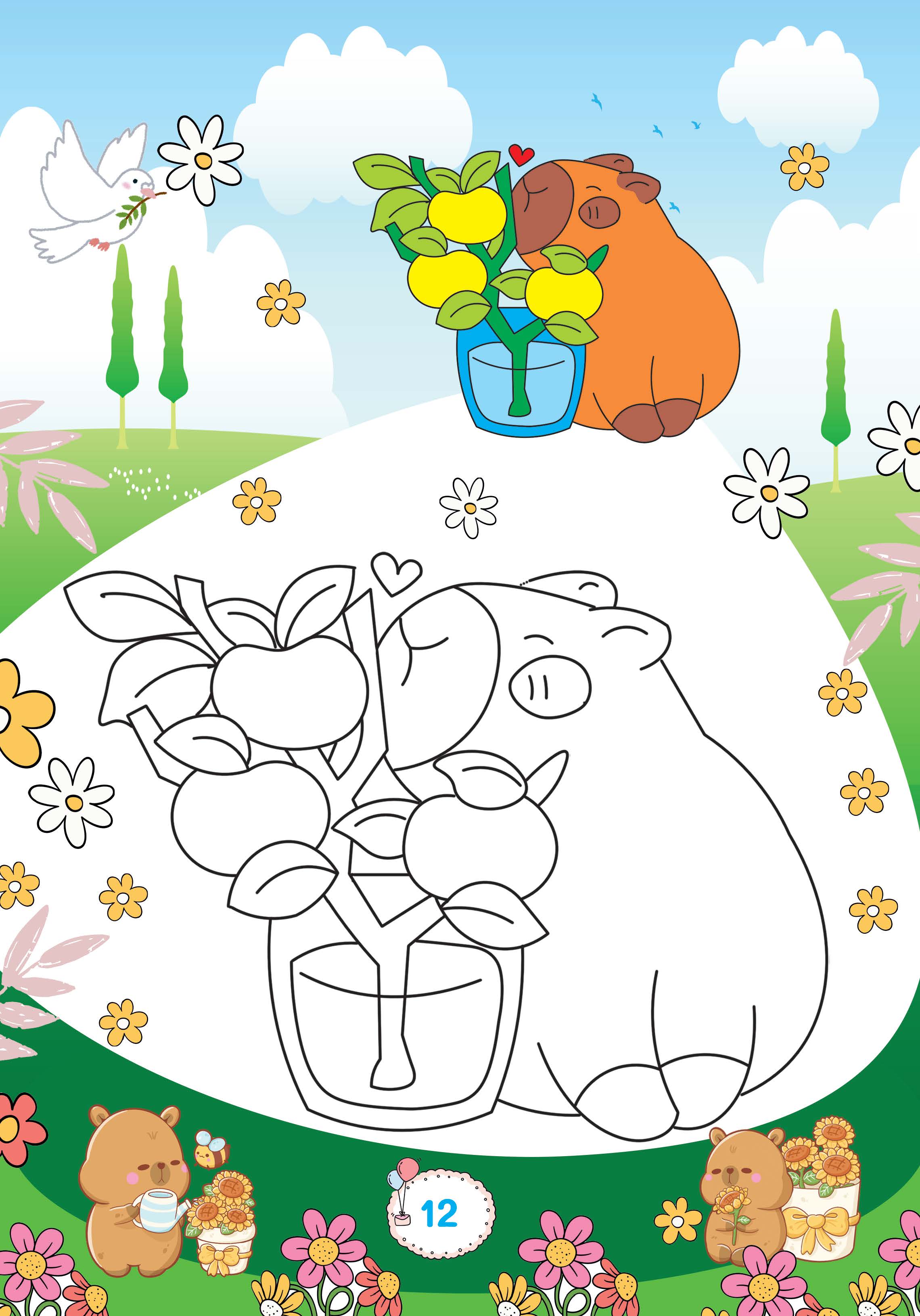 capybara thân thiện