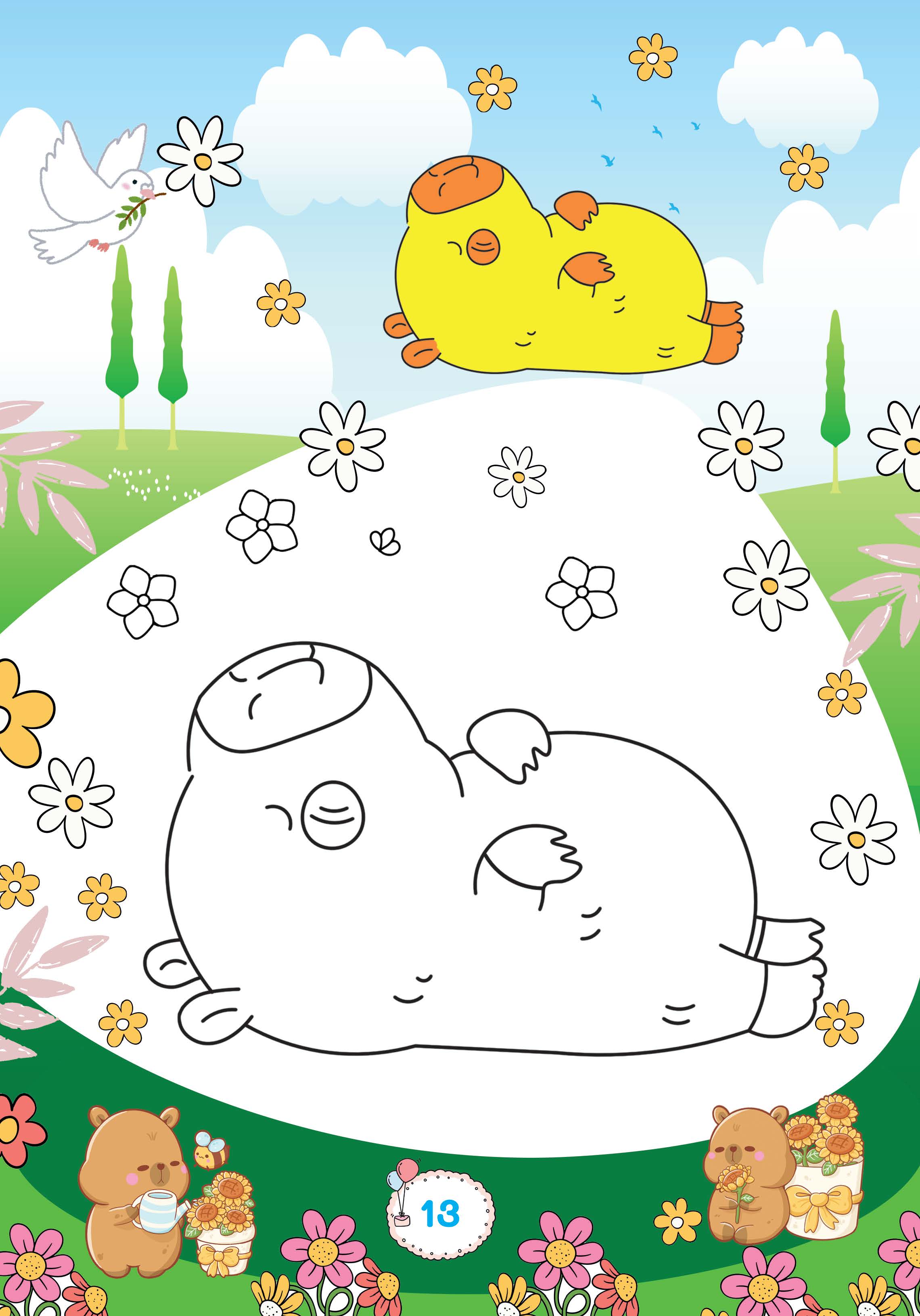 capybara thân thiện