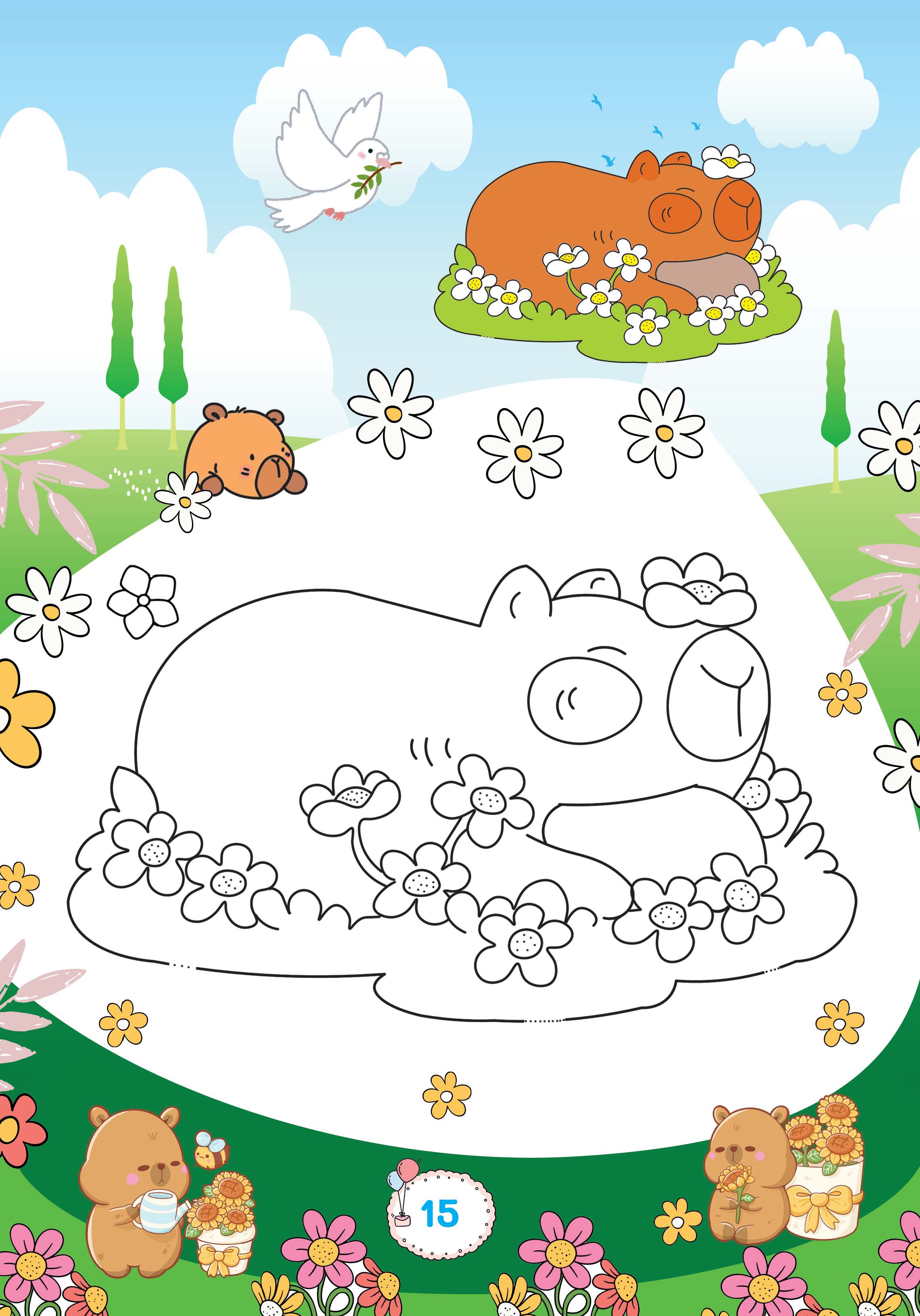 capybara thân thiện