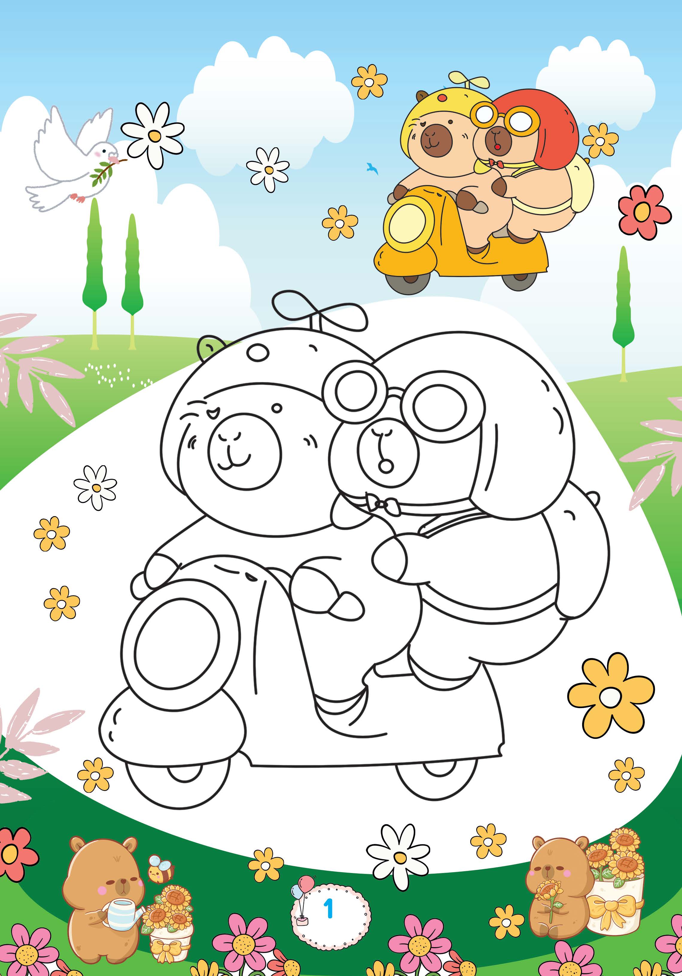 capybara thân thiện