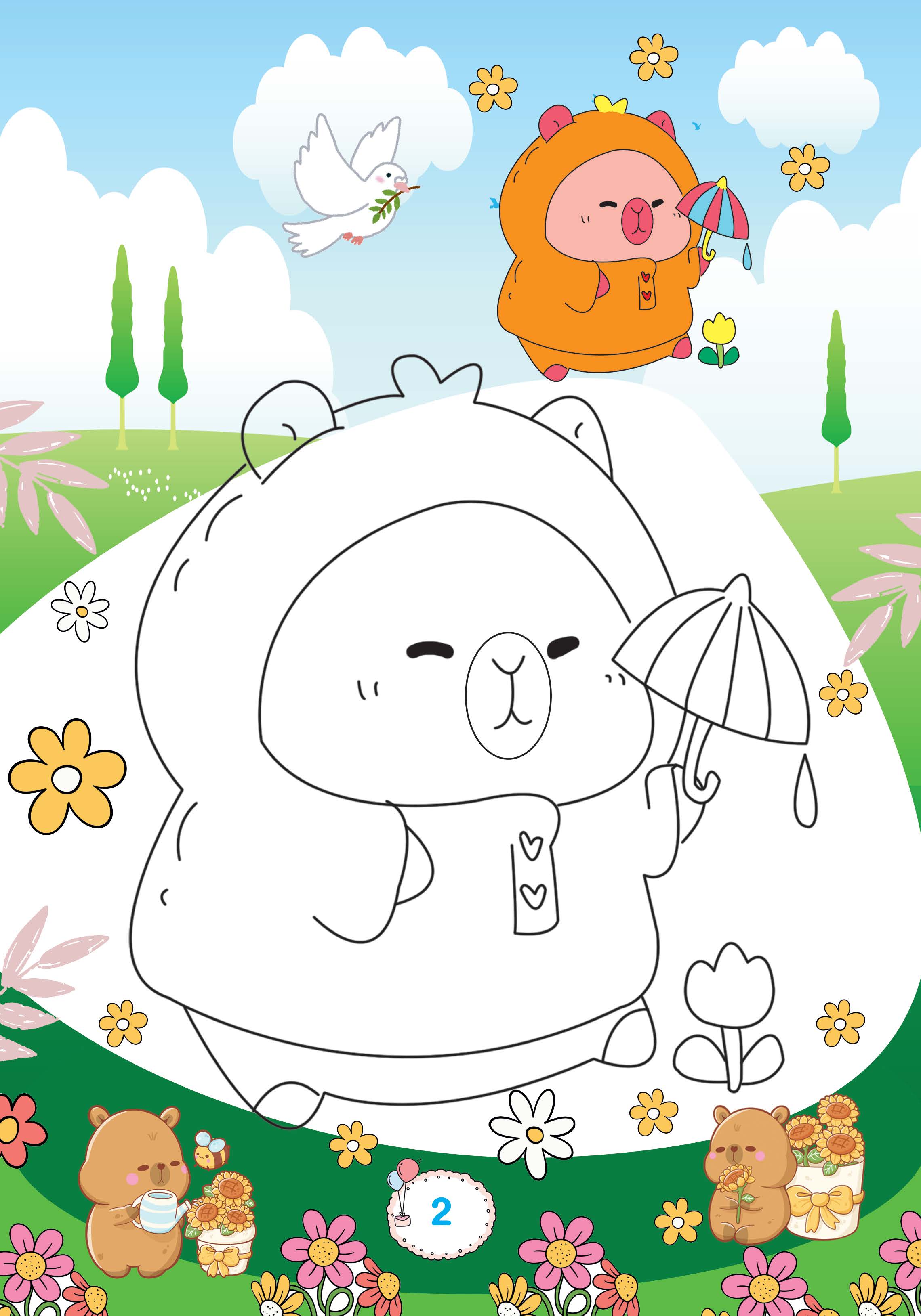 capybara thân thiện