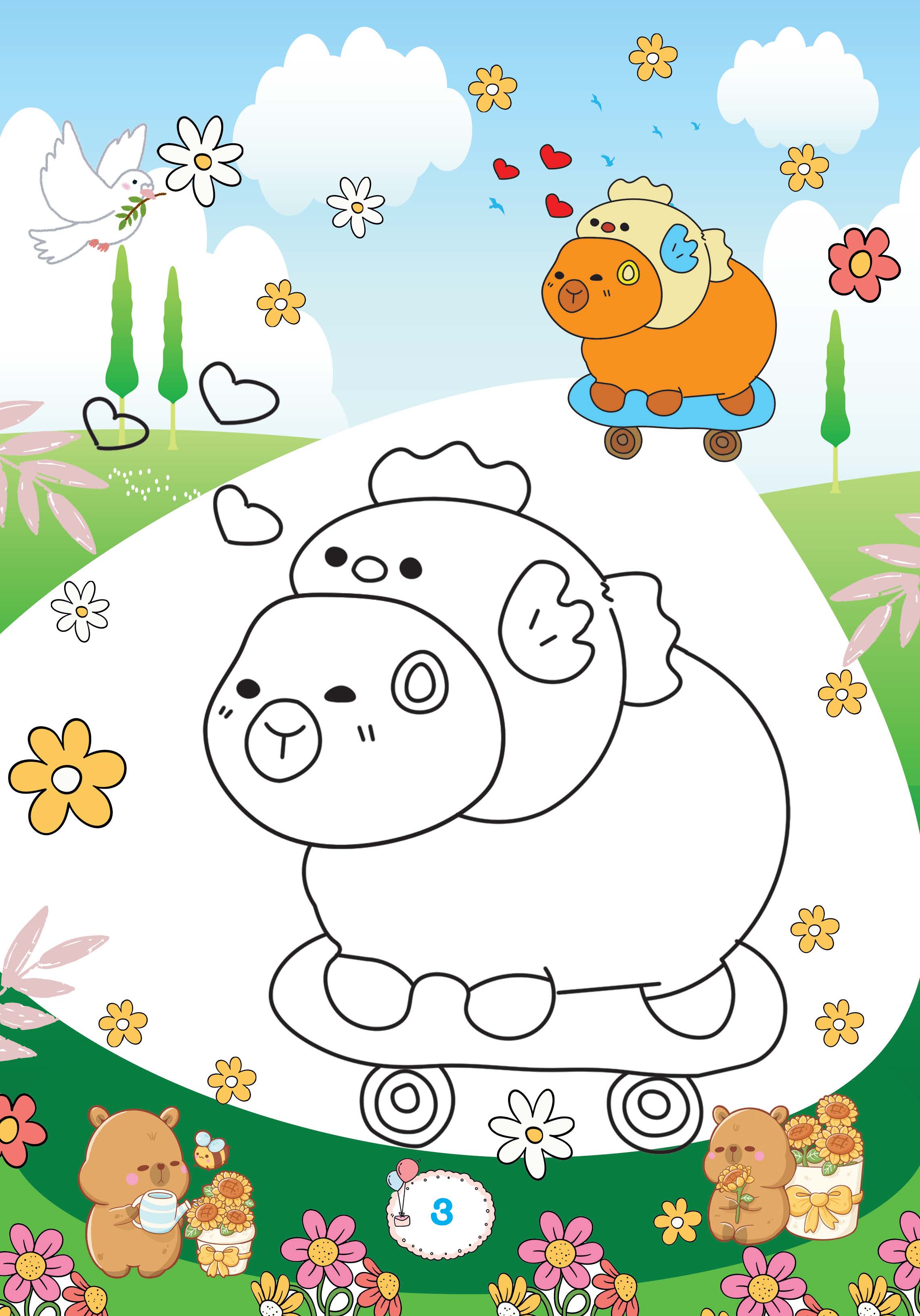 capybara thân thiện