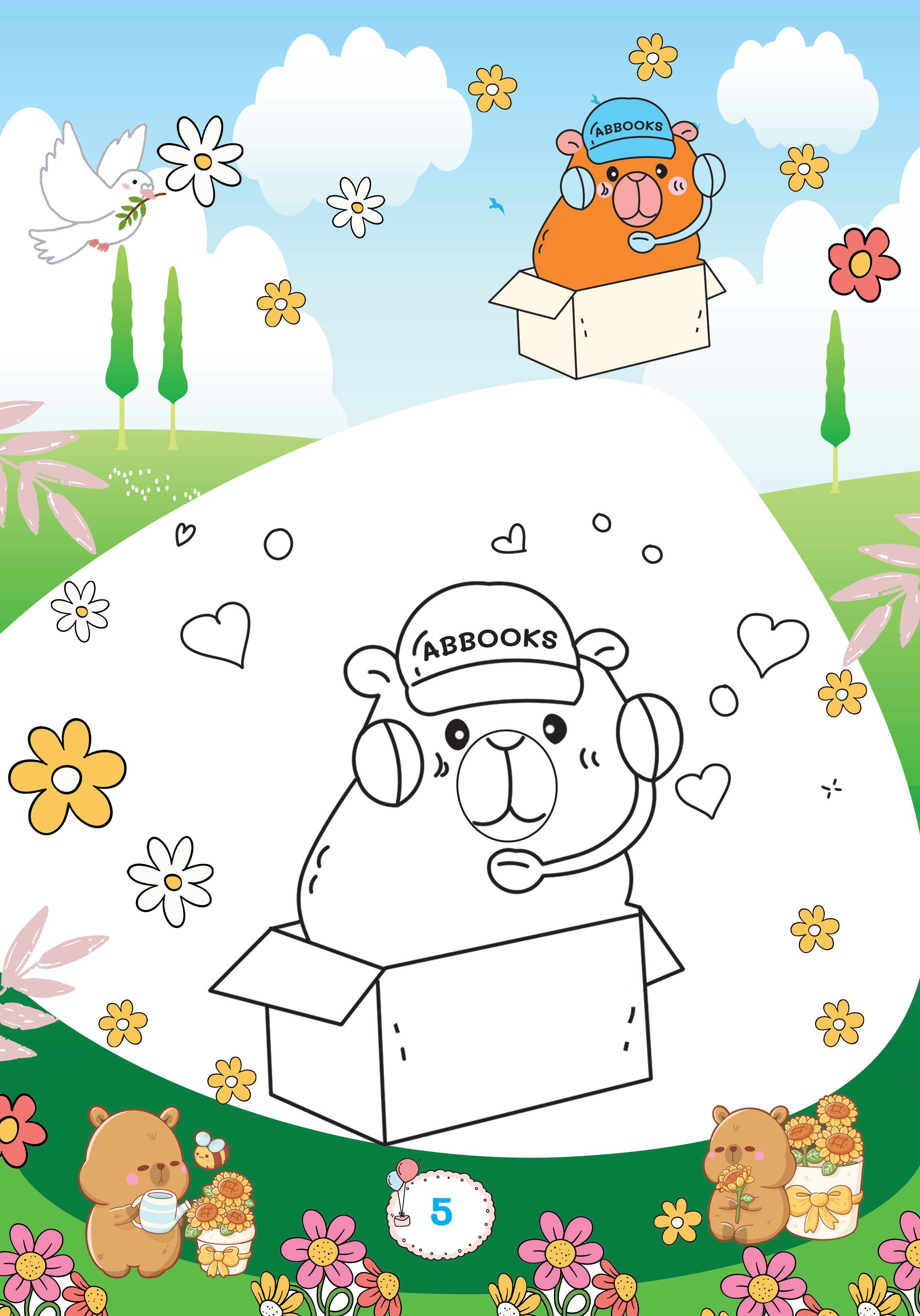 capybara thân thiện