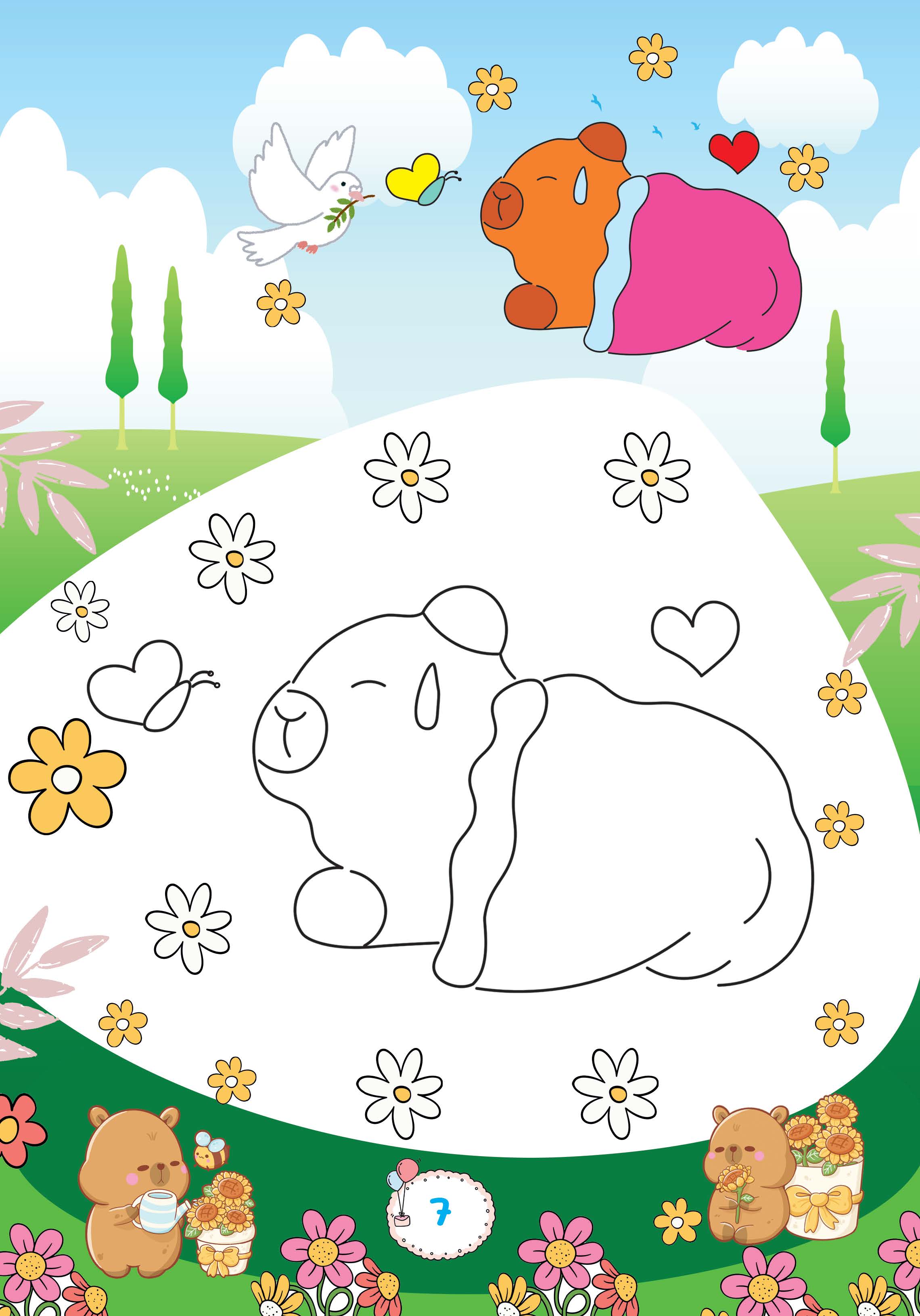 capybara thân thiện