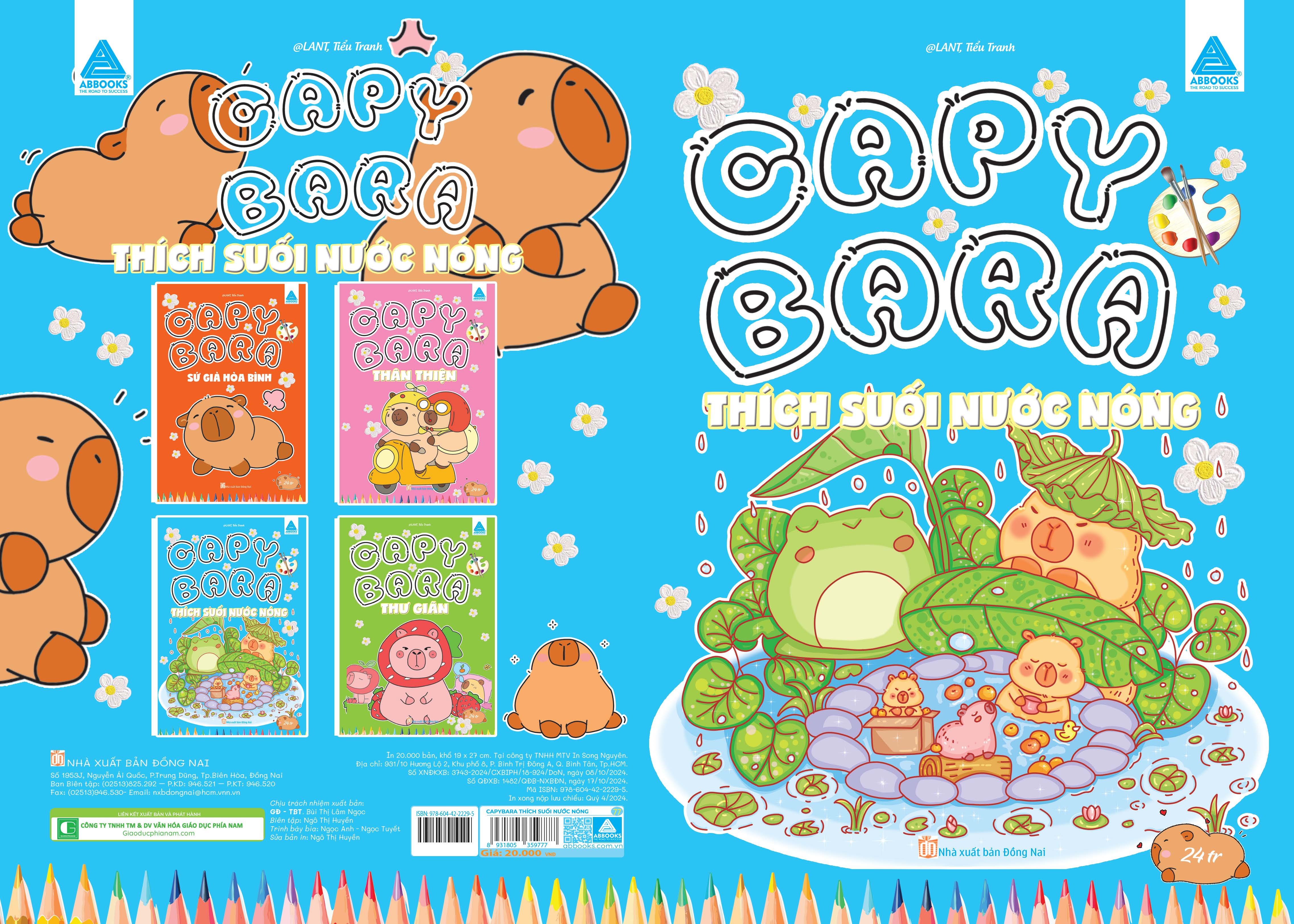 capybara thích suối nước nóng