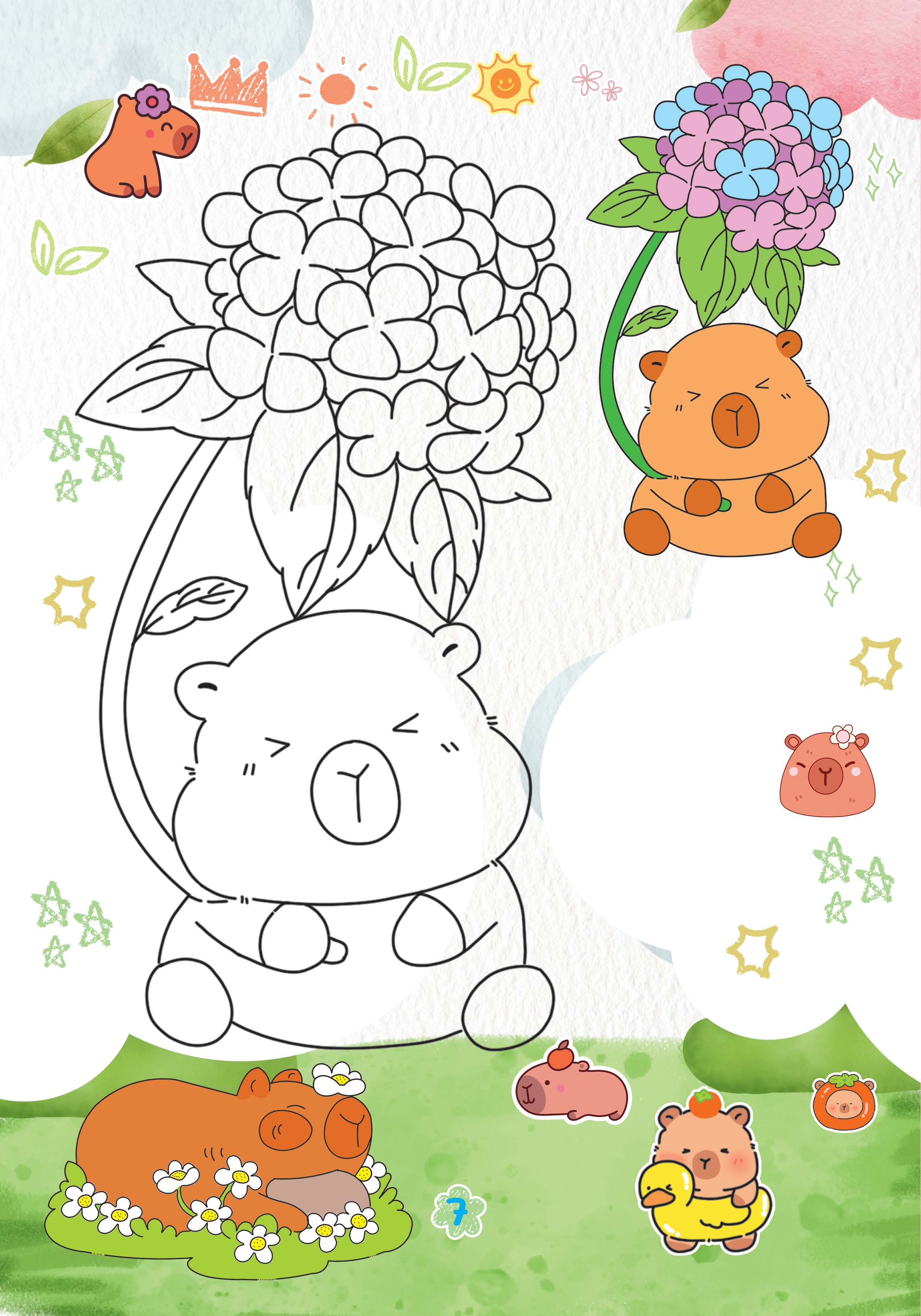 capybara thích suối nước nóng